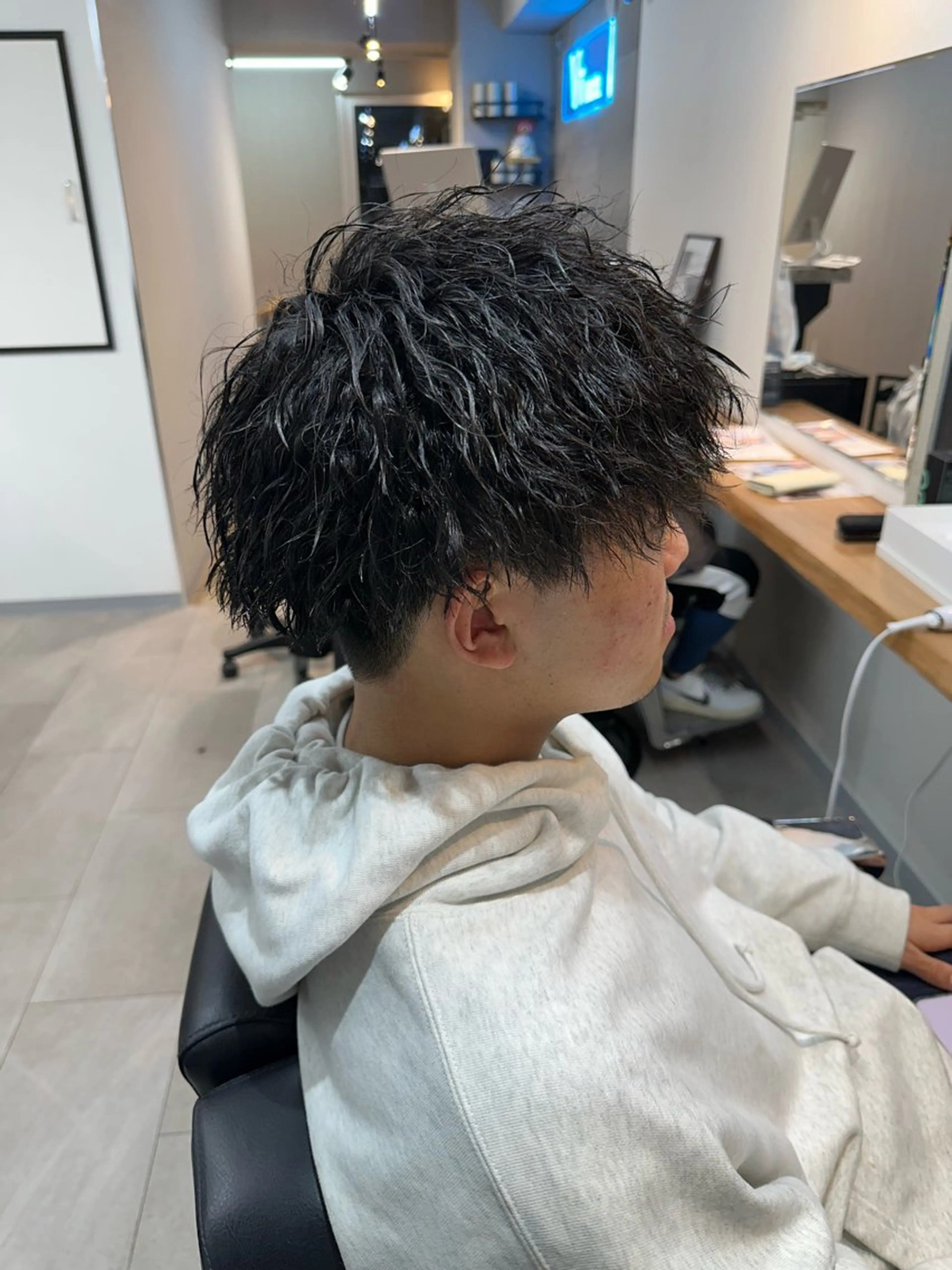 パーマ メンズ 🇺🇸大宮パーマ 波巻き/ツイスパのヘアスタイル