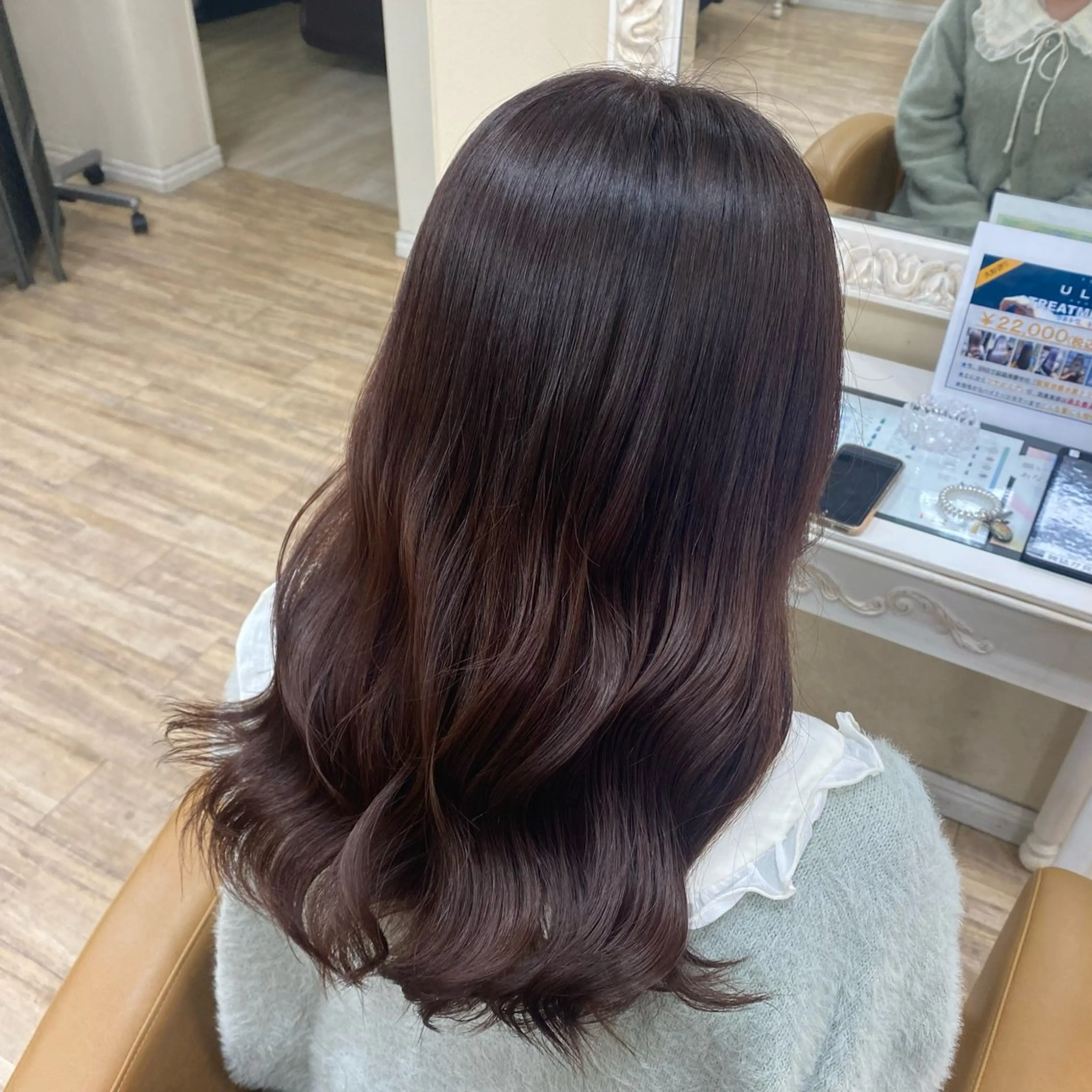 セミロング 髪質改善カラーエステ 🫧 / 齋藤 朱夏のヘアスタイル