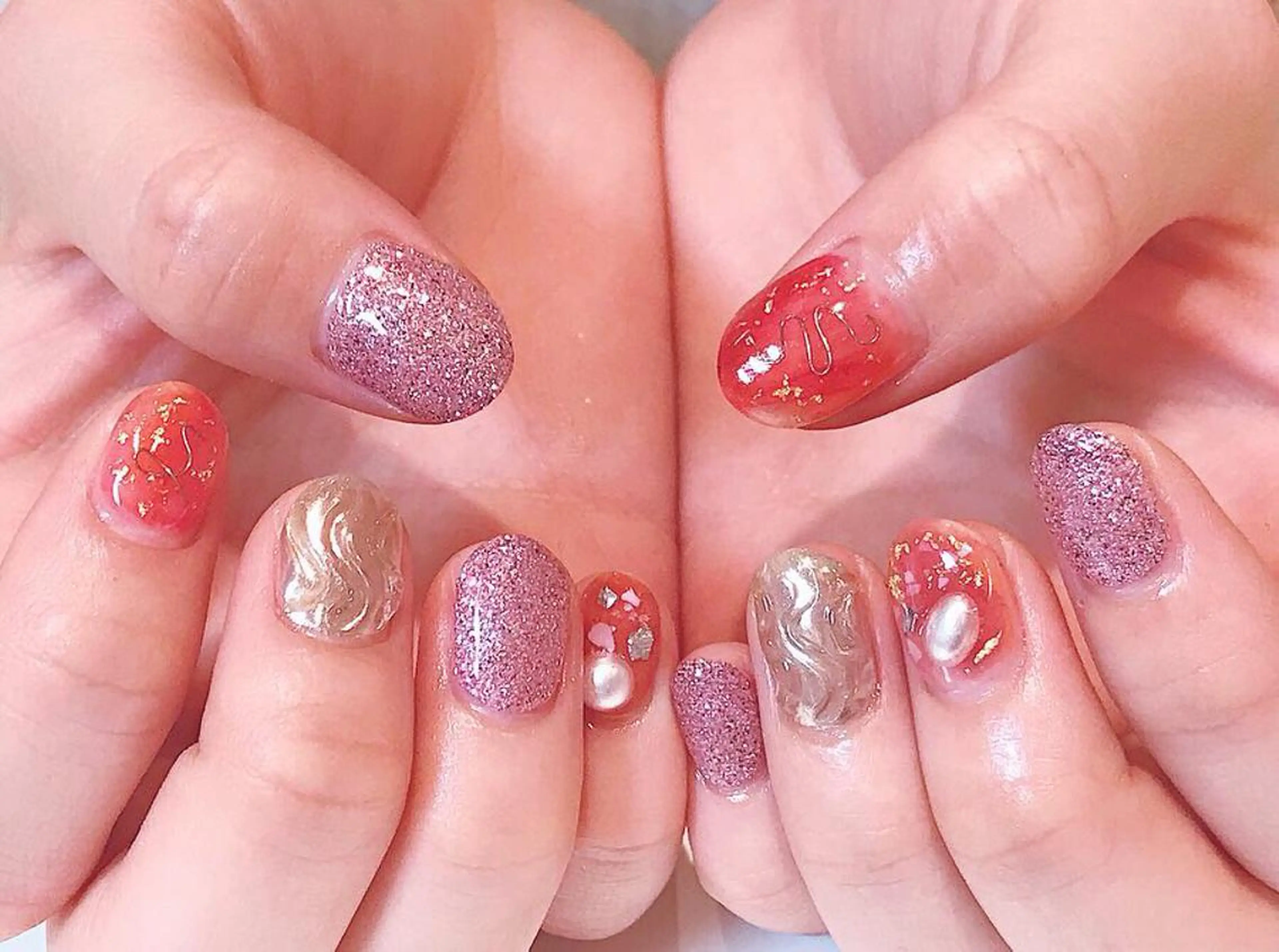 ネイル LUKE所属・もとまつ さちこのネイルデザイン