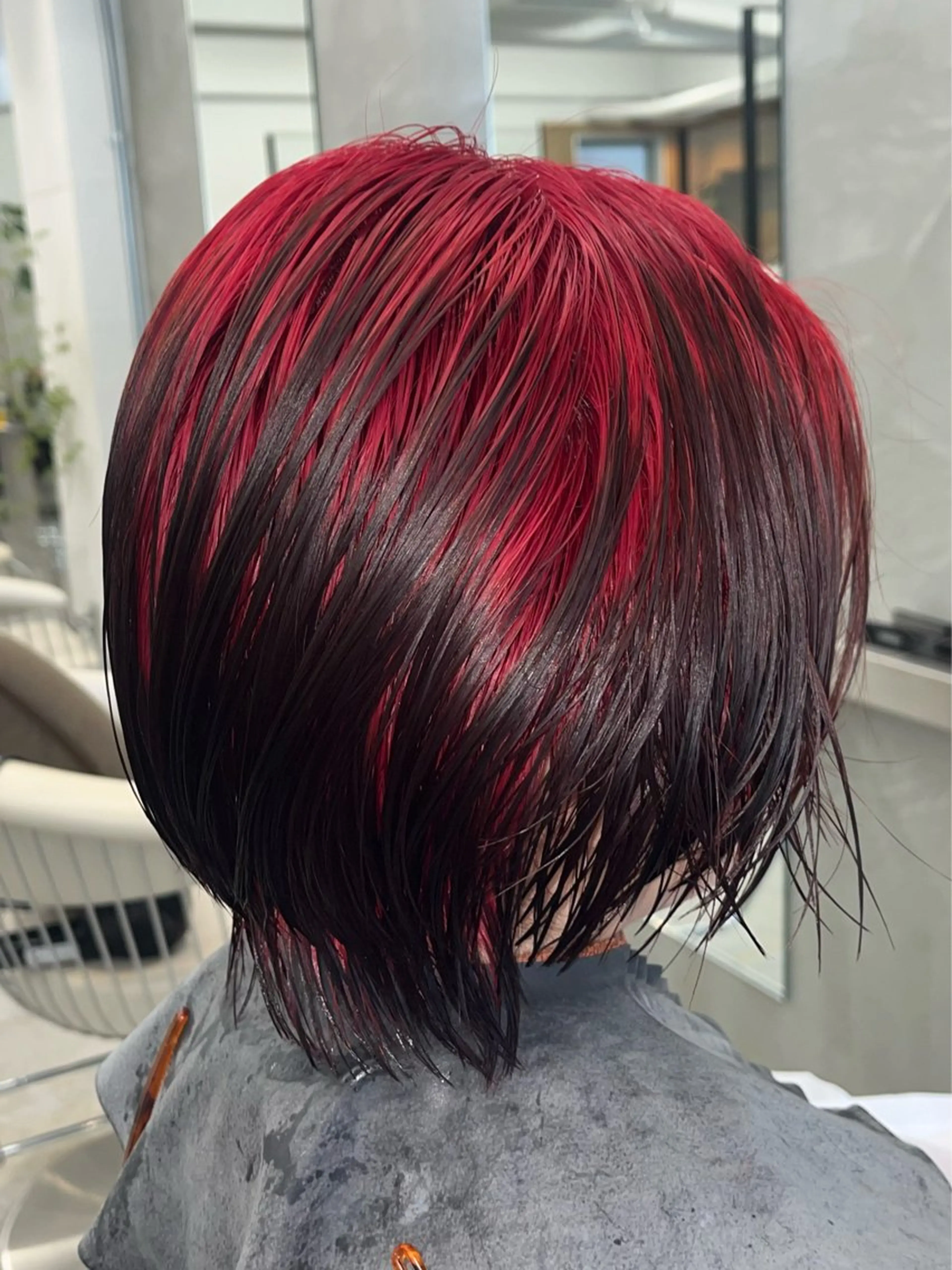 ショート カラー yuan tanakaのヘアスタイル