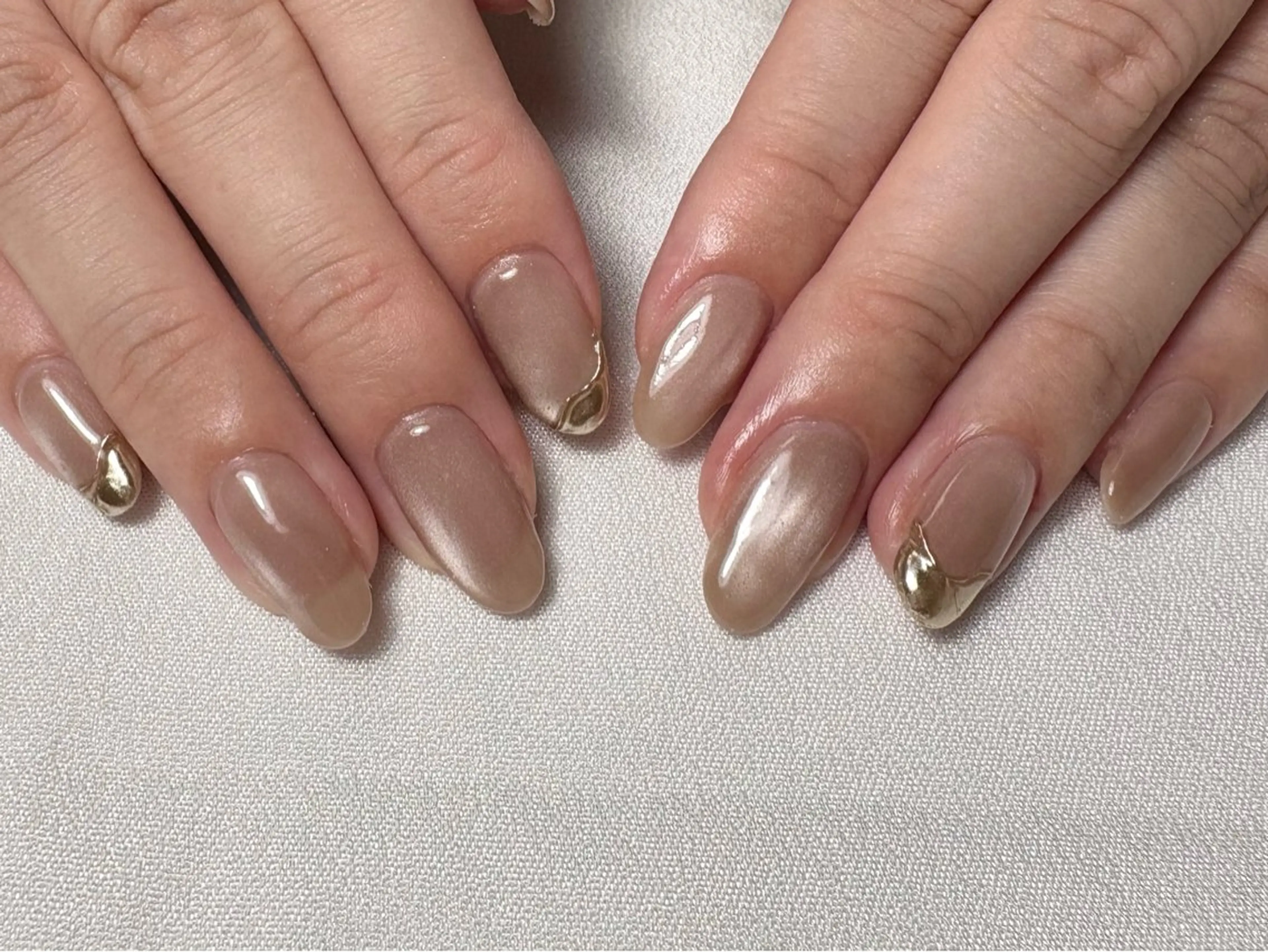 ネイル フレンチネイル ハンドネイル nailsalon Ecliaのネイルデザイン