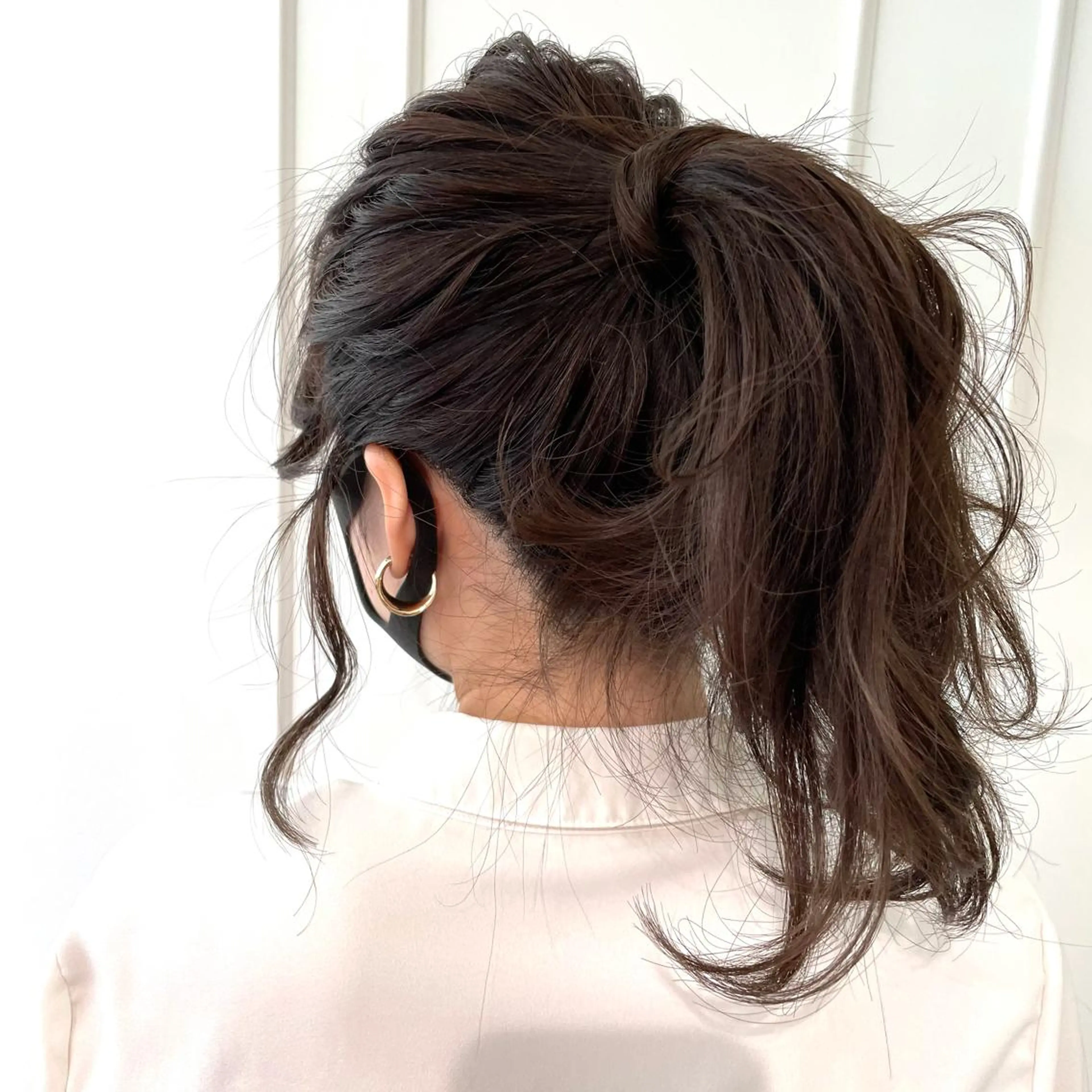 ミディアム ヘアアレンジ ♡美髪•艶髪♡砂川 なつきのヘアスタイル