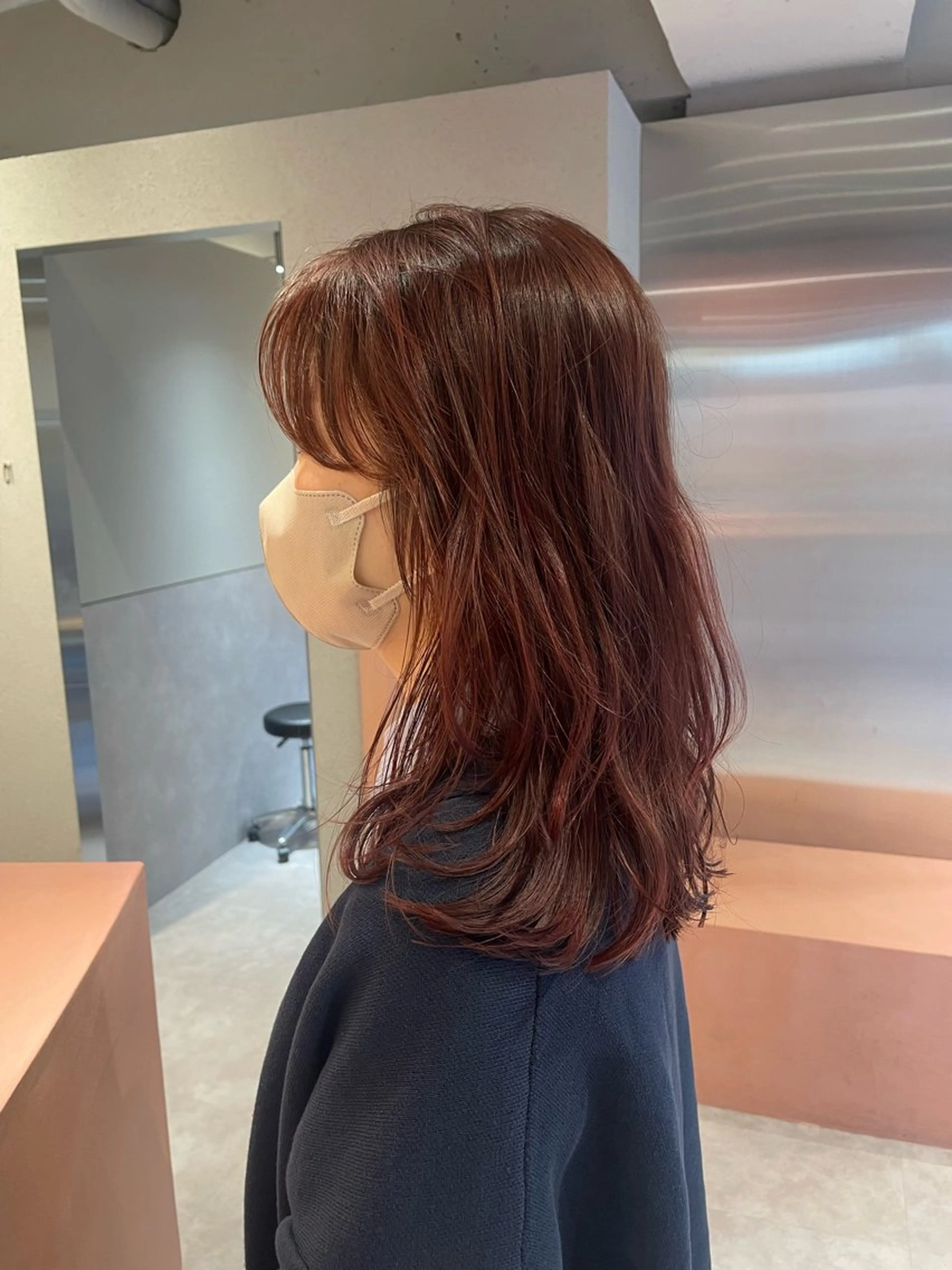 セミロング カット ヘアカラー MAYU /ナチュラルヘア🌷のヘアスタイル