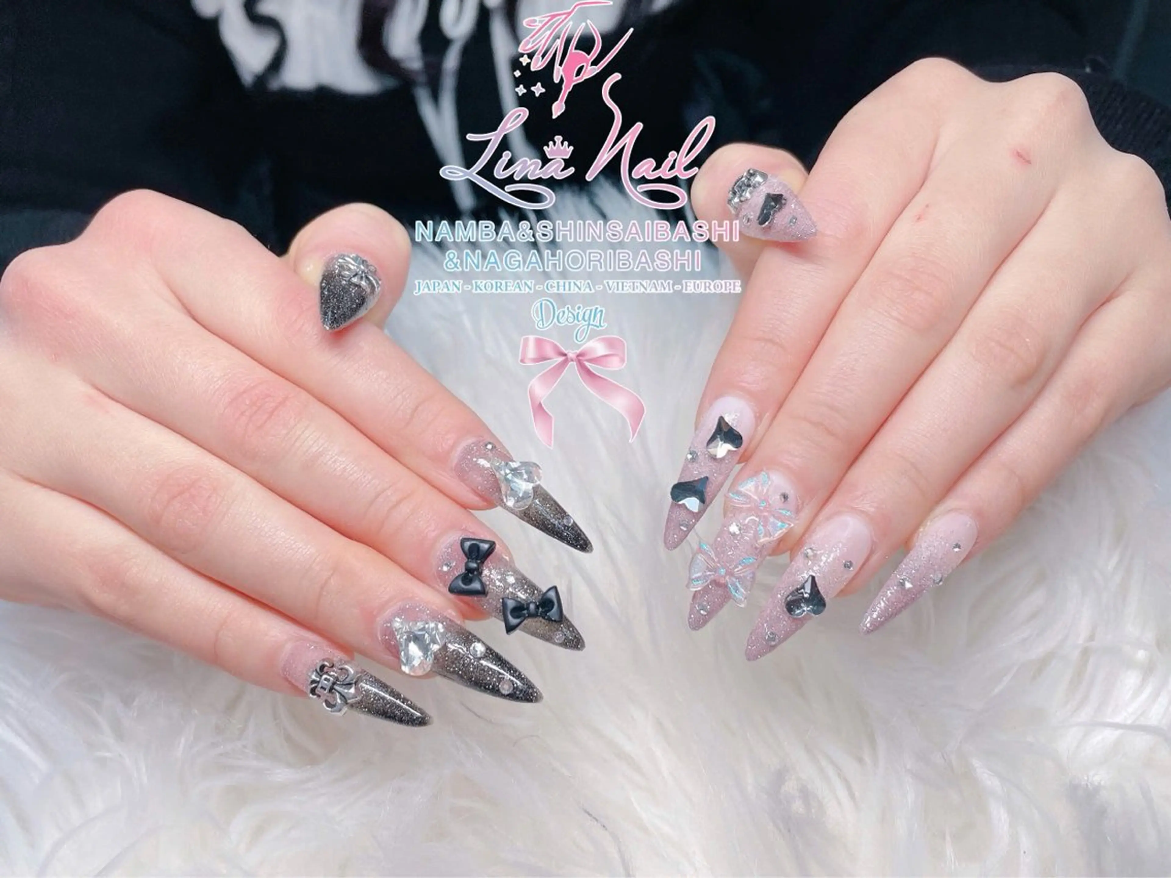 ネイル フットネイル ジェルネイル 持ち込み ネイルチップ ハンドネイル リナネイル 長堀橋店/東心斎橋店のネイルデザイン