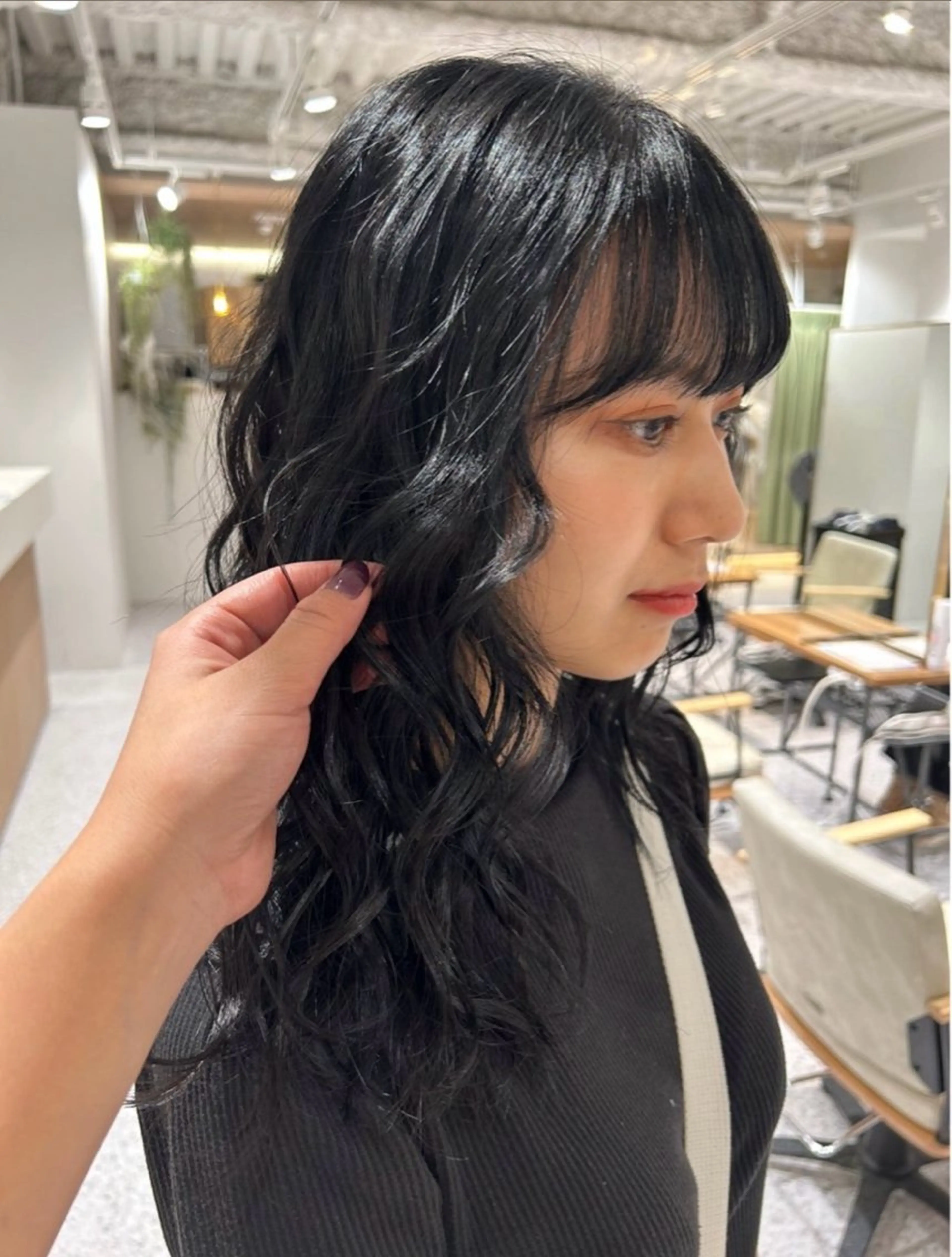 セミロング hair&eye🎀 /momoKaのヘアスタイル