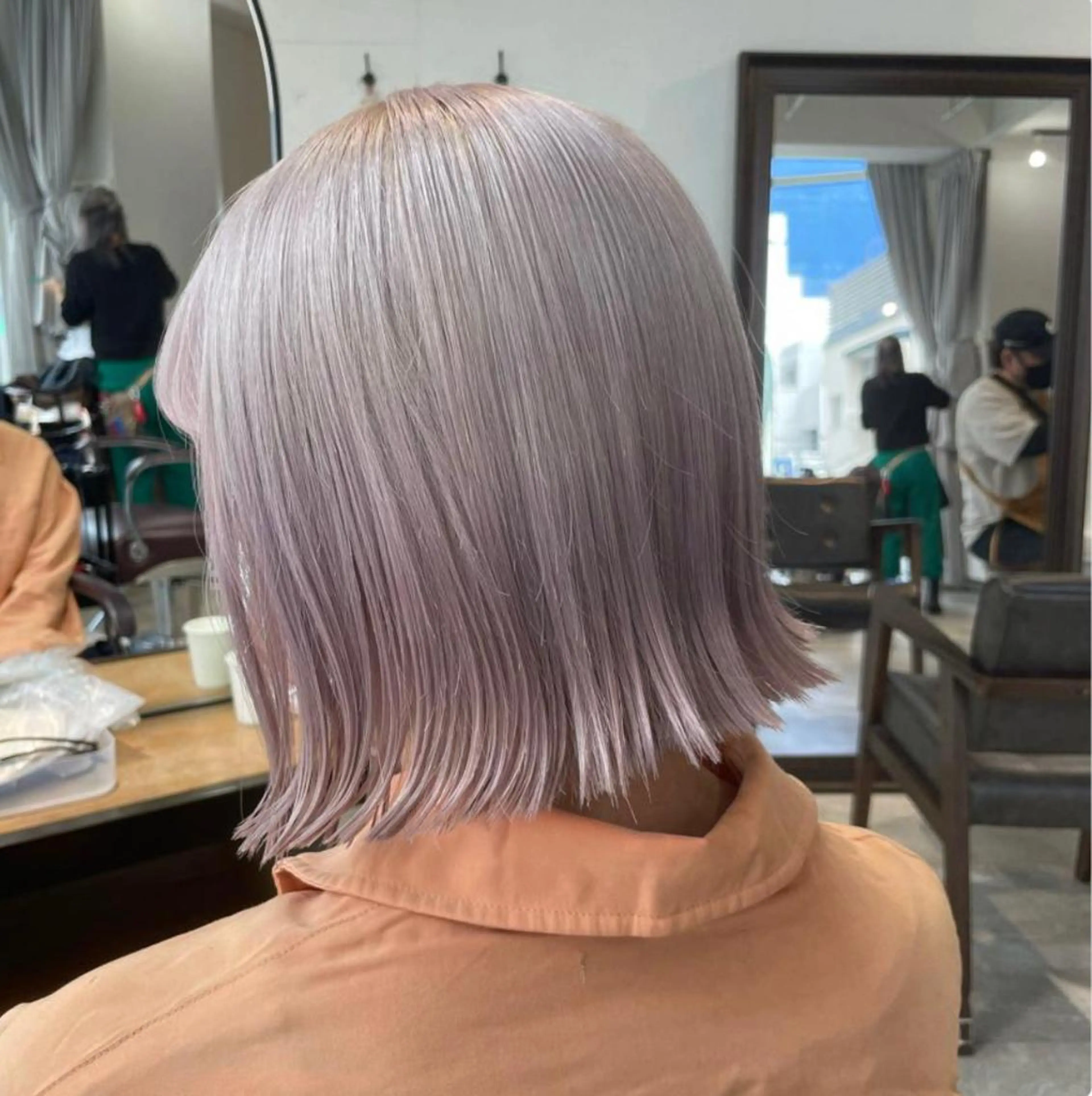 ロング カラー ヘアアレンジ カット ヘアカラー 🌹TikTok４万 ﾌｫﾛﾜｰ🌹AKIのヘアスタイル