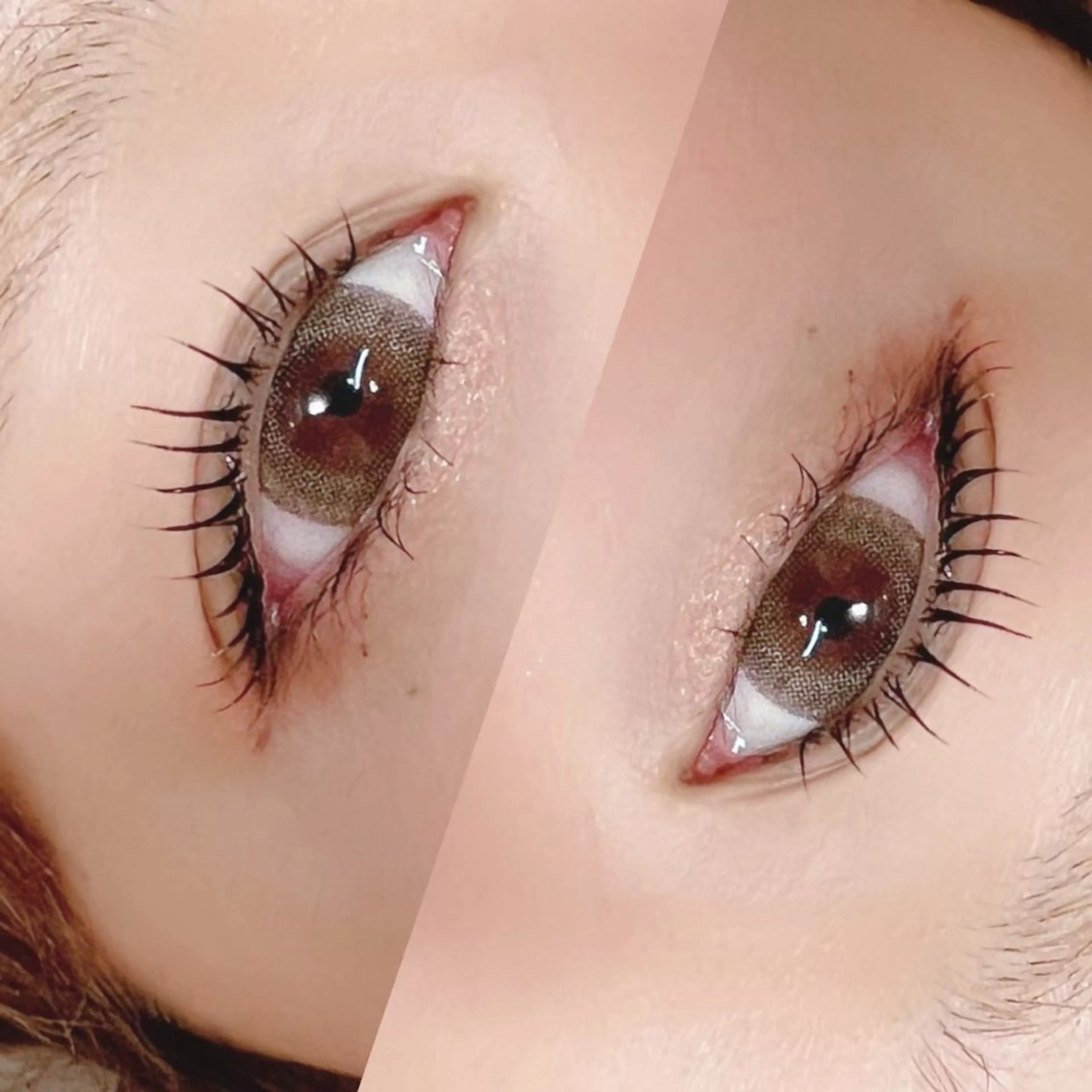 マツエク・マツパ まつげパーマ 一重×まつ毛パーマ まつ毛と眉毛の専門店　オクターブ福岡店所属・オクターブ天神店 ウラベのマツエク・マツパデザイン