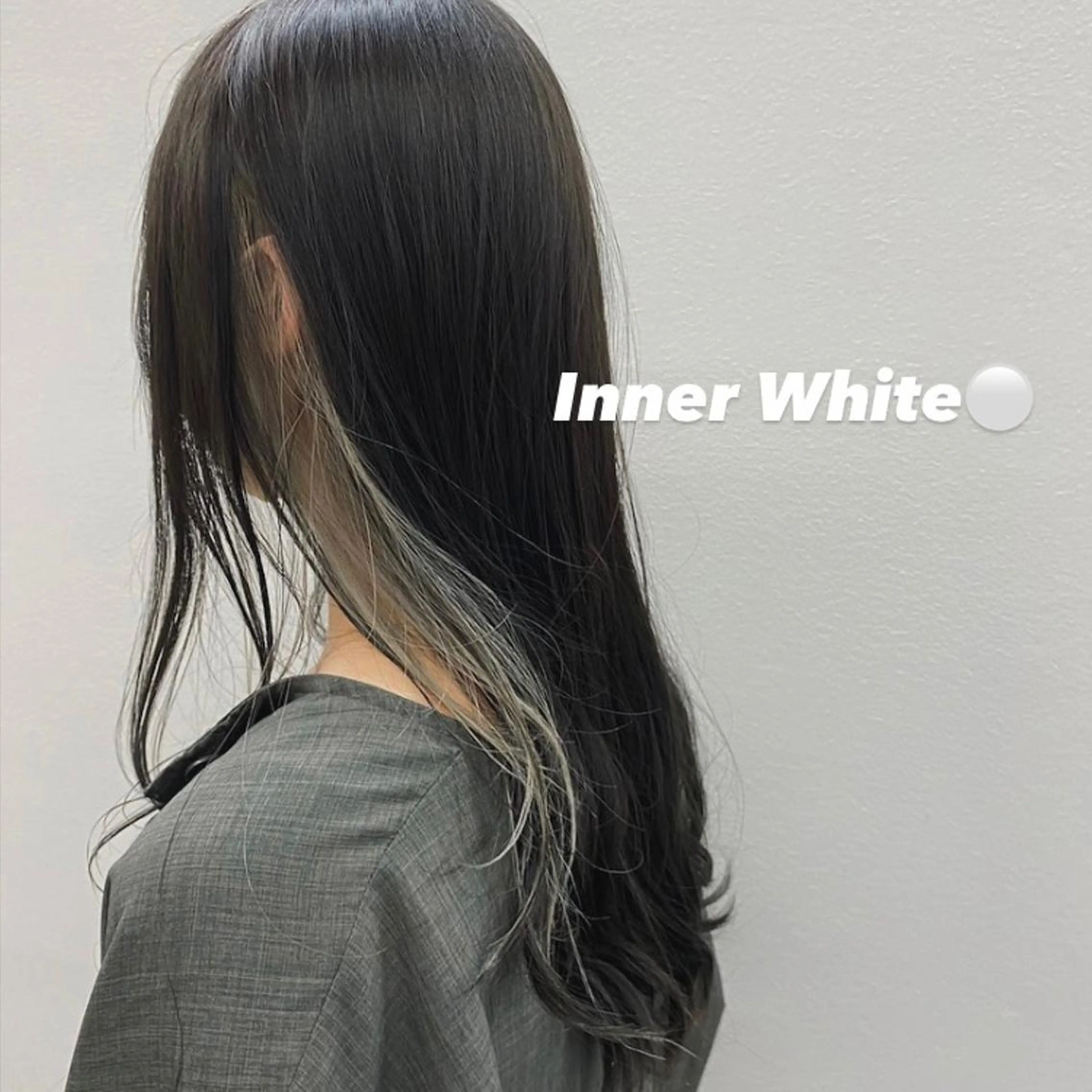 ロング カラー インナーカラー ショートヘア⭐️飯塚 新のヘアスタイル