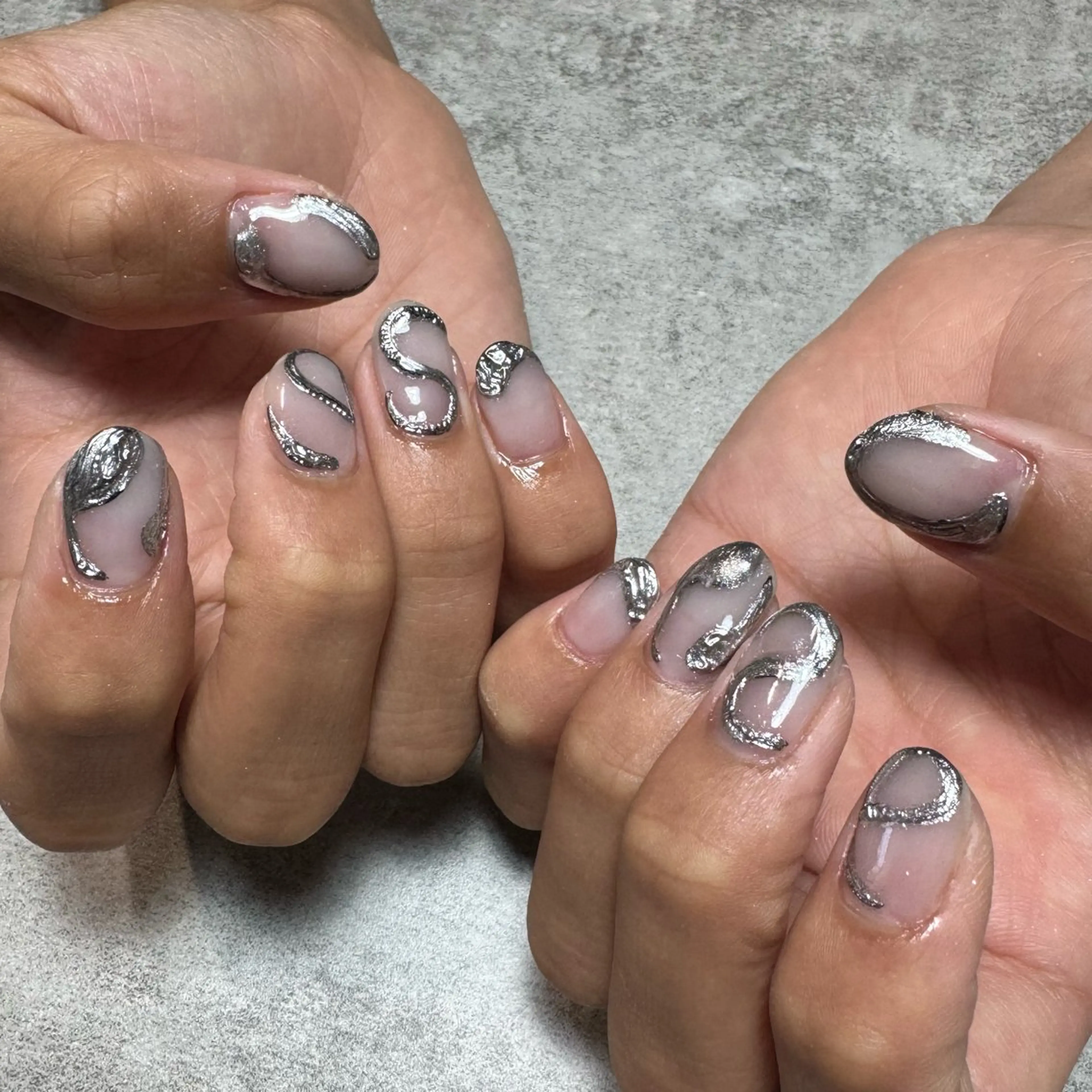 ネイル メンズネイル ニュアンスネイル MATATABI. kumiのネイルデザイン