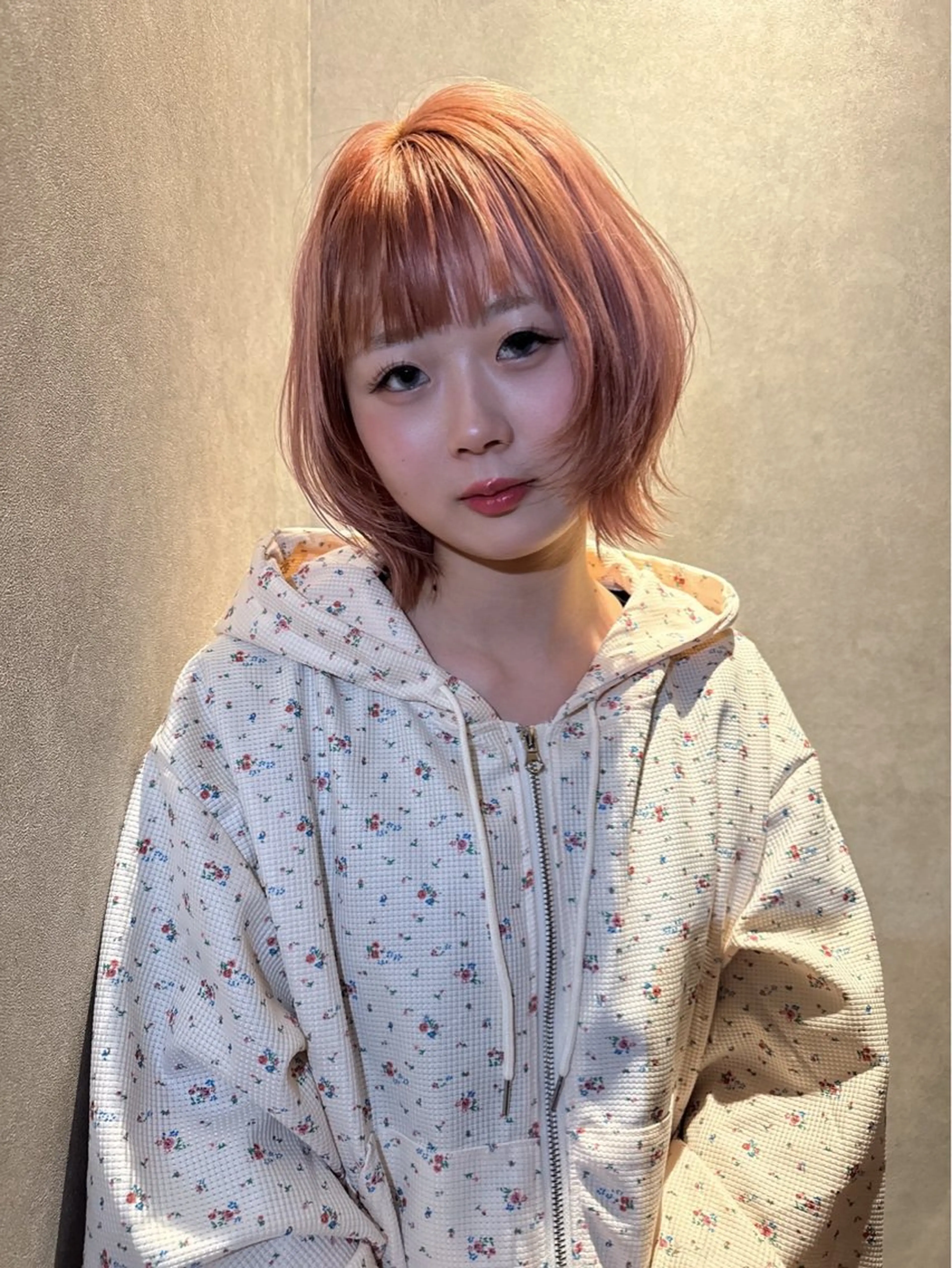 ショート ヘアカラー ミユウ👗🎀 /カラーリスト/ボブのヘアスタイル