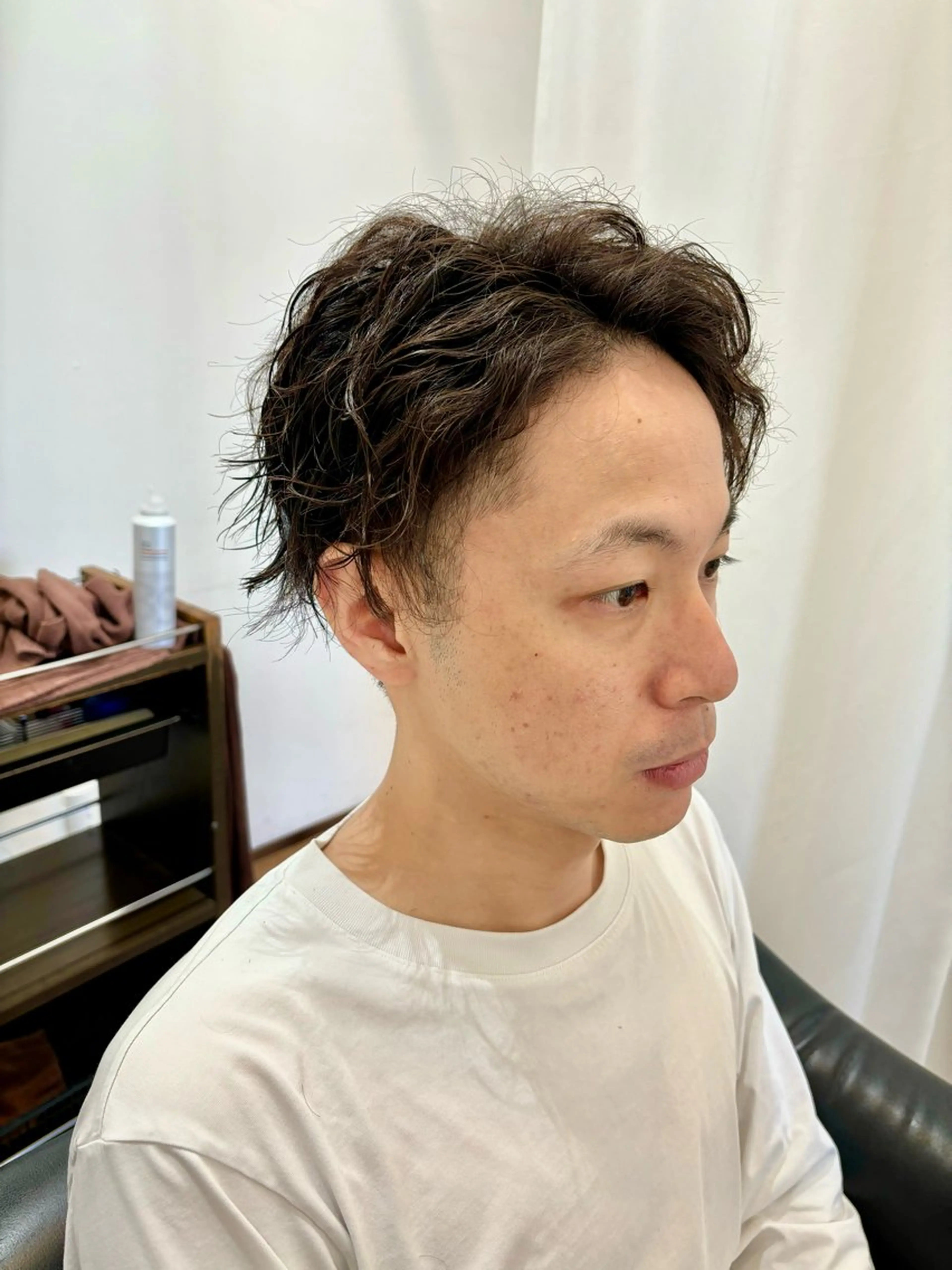 ショート パーマ ボブ ショートヘア 縮毛矯正 秋山知穂ショート/ 縮毛矯正はお任せ🧸のヘアスタイル