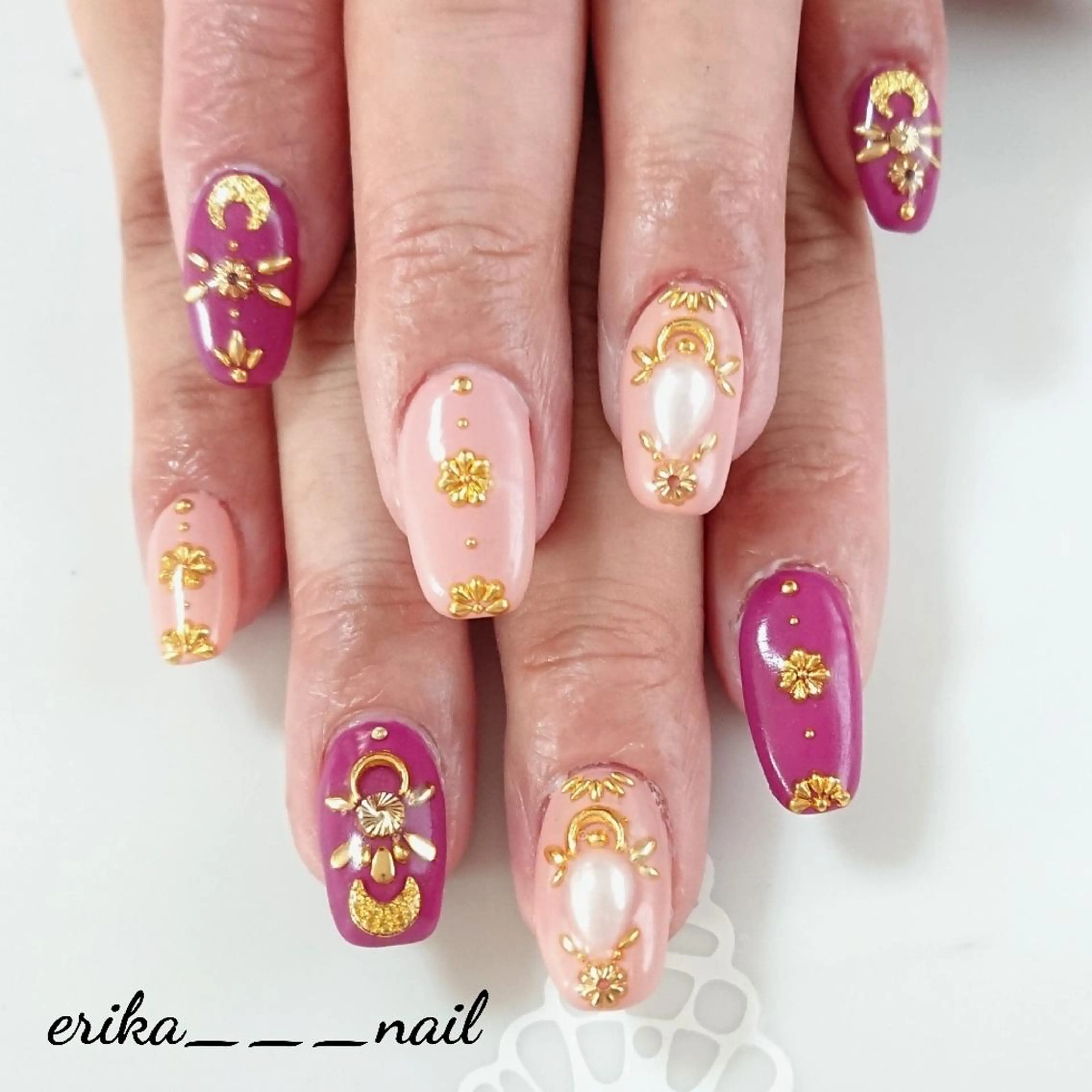 ネイル NAKAJIMA ERIKAのネイルデザイン