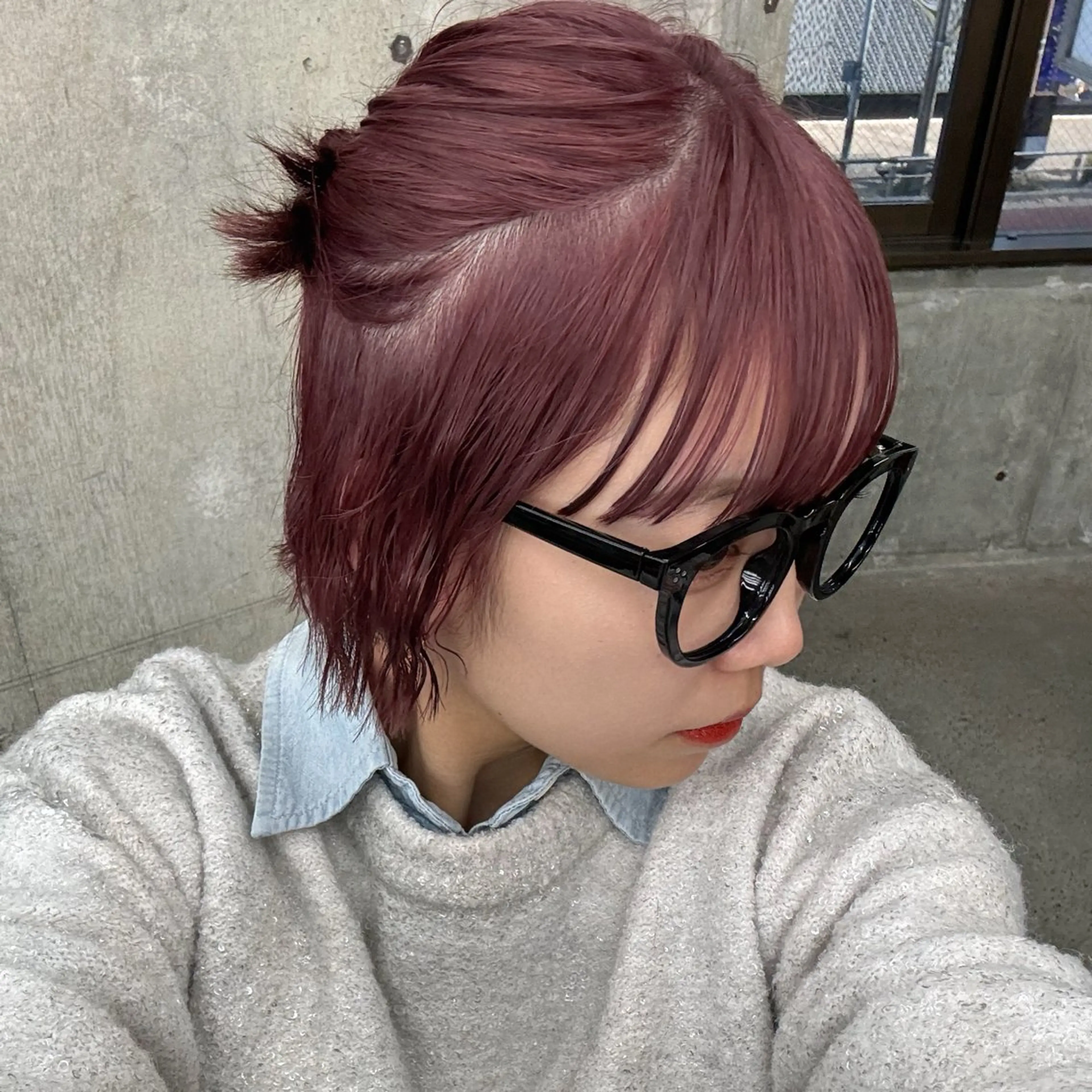 ショート 艶髪／レイヤー／ 垢抜け🩵／MARIのヘアスタイル