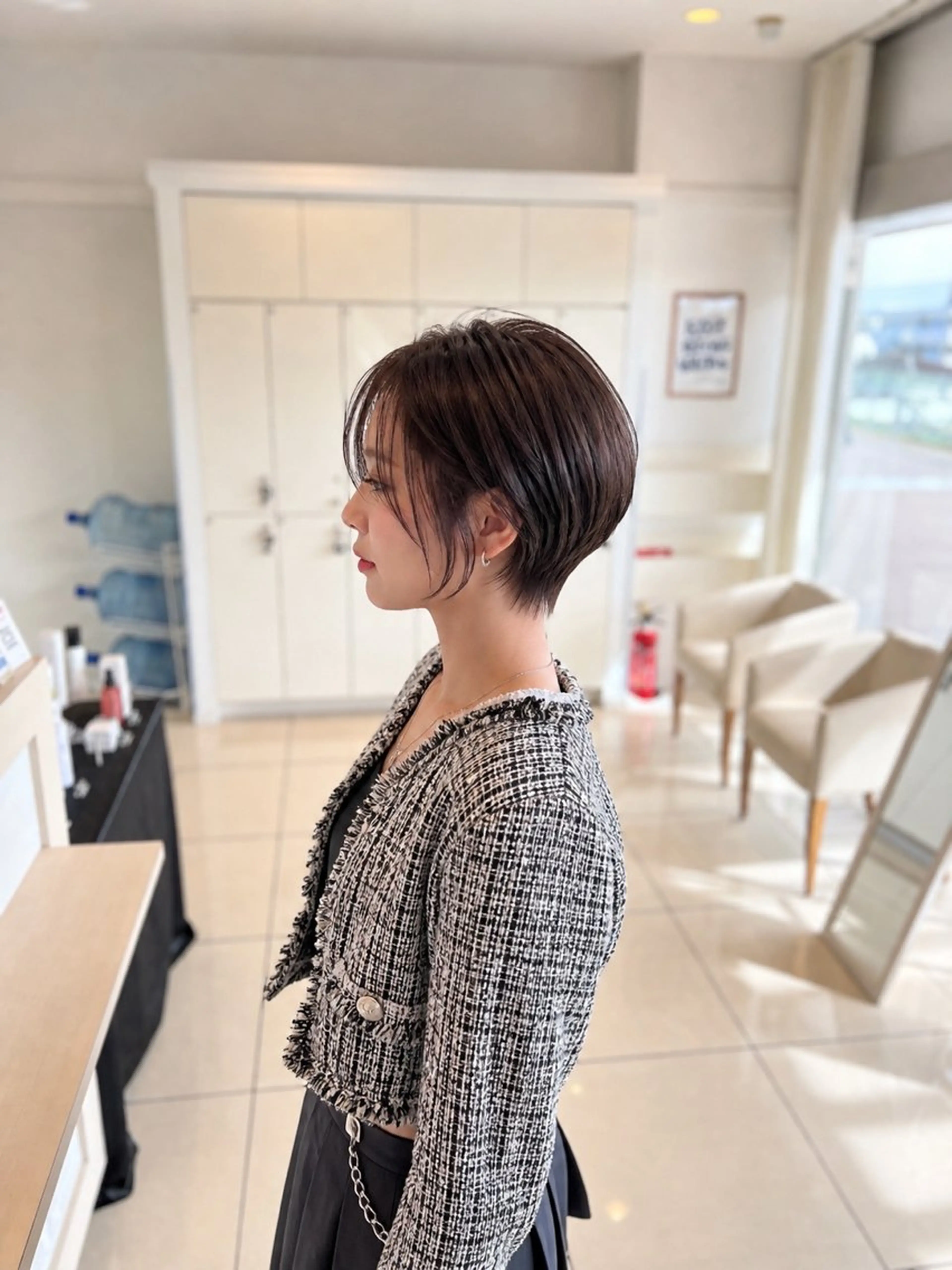 ショート カラー カット ヘアカラー トリートメント 金子 直樹のヘアスタイル