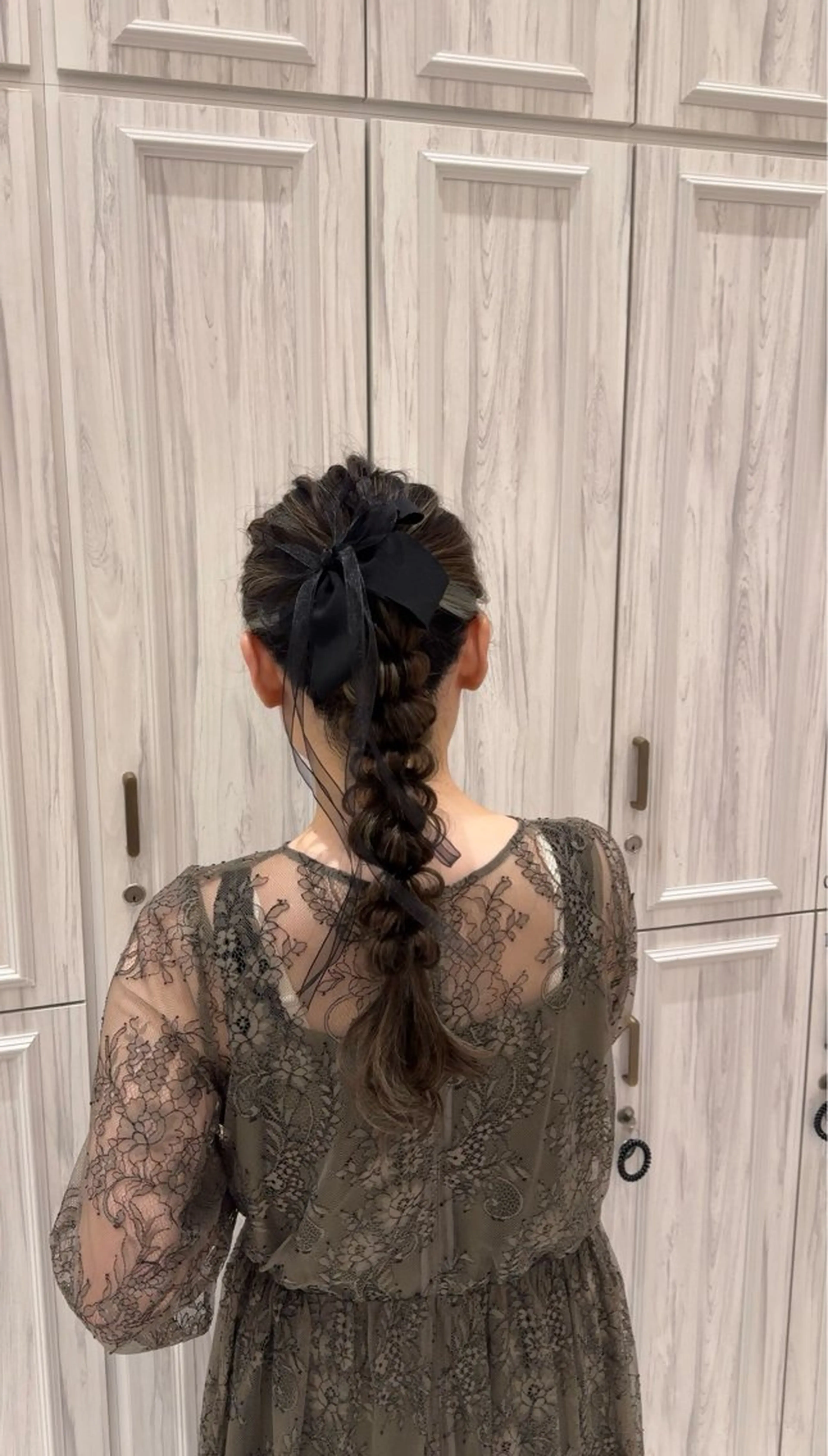 ロング ヘアアレンジ LaBless 北浜 momo🎀のヘアスタイル