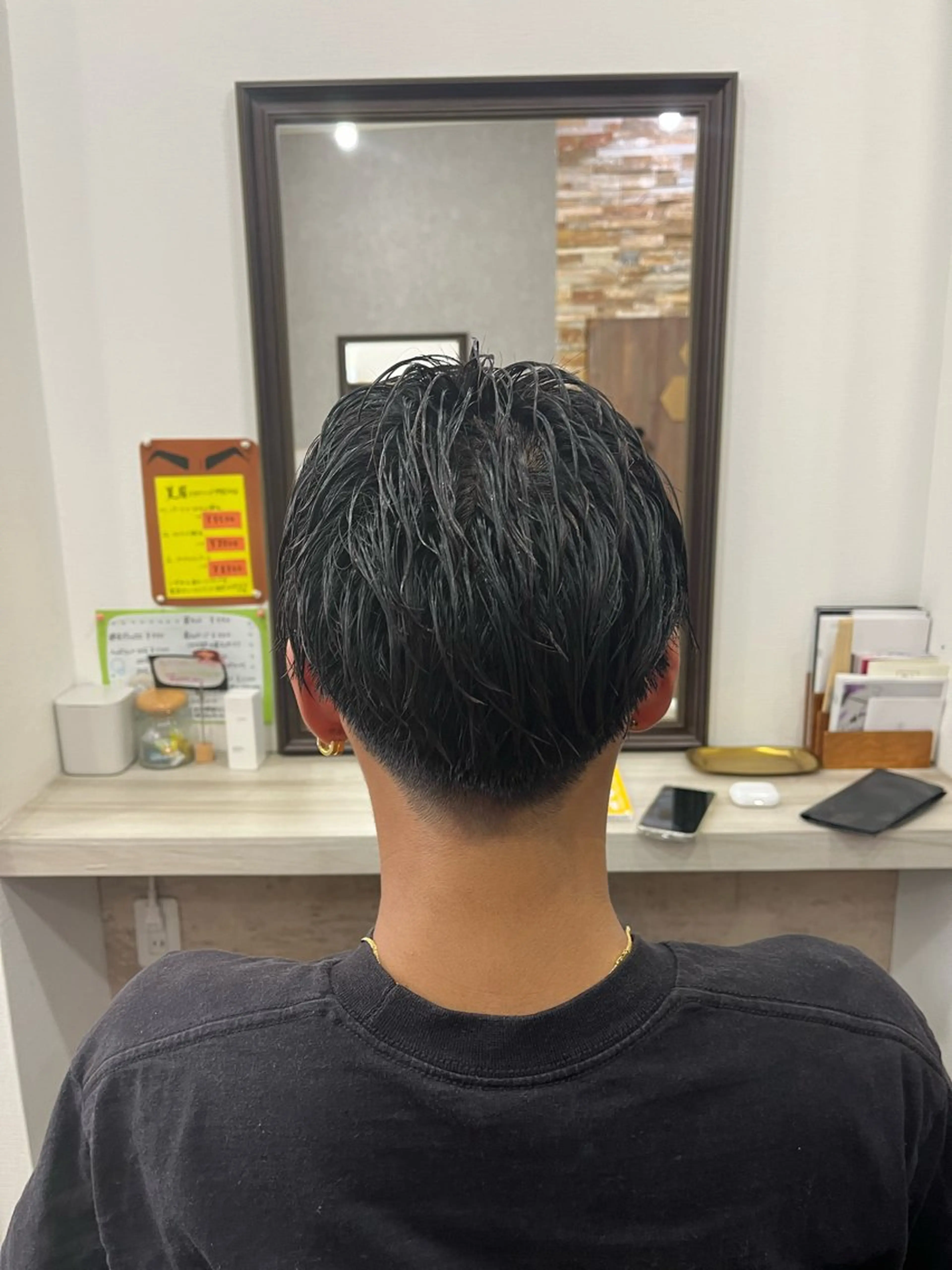 ショート 薮内 香保里のヘアスタイル