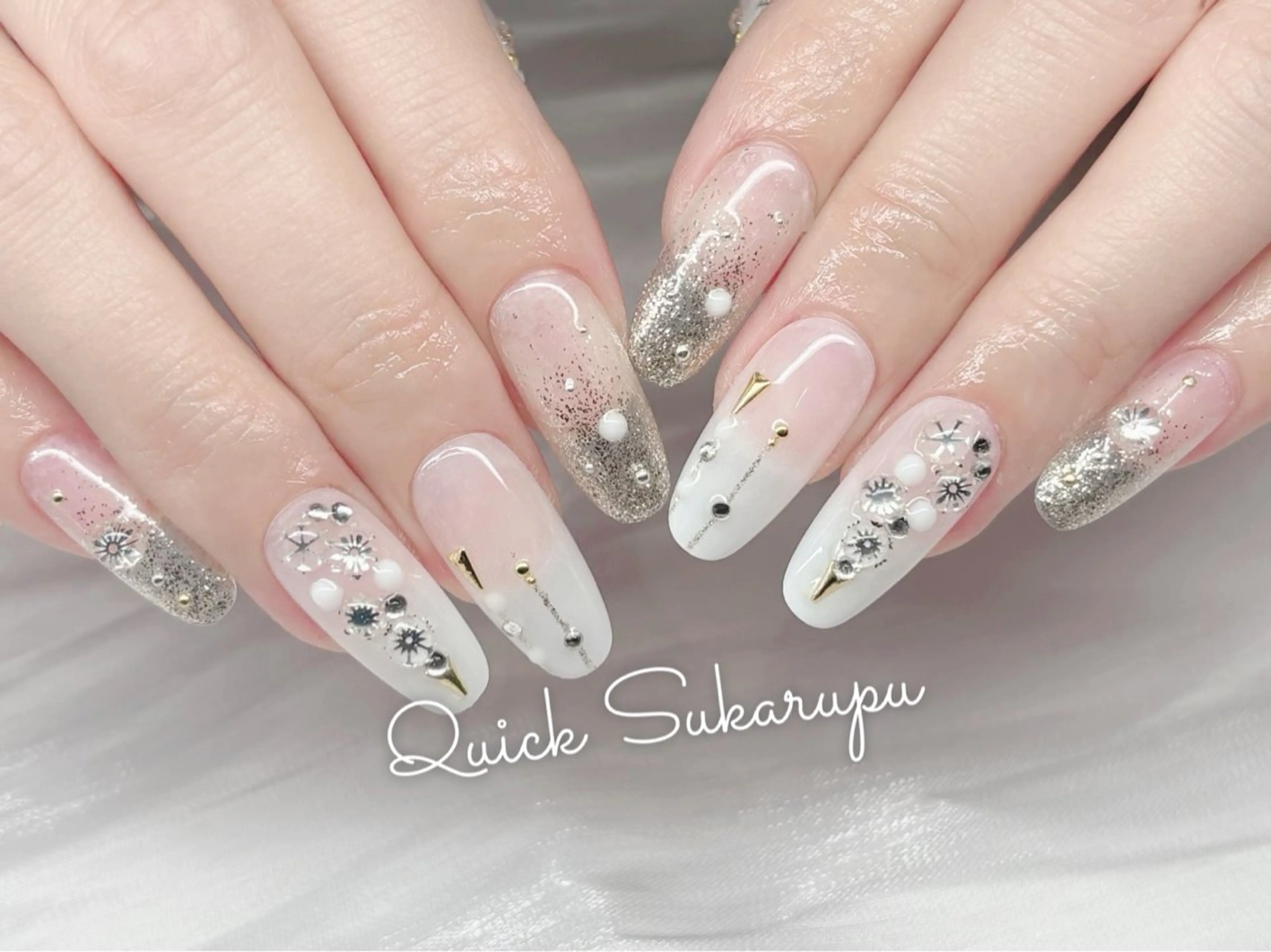 ネイル ハンドネイル Quick Sukarupu新宿のネイルデザイン