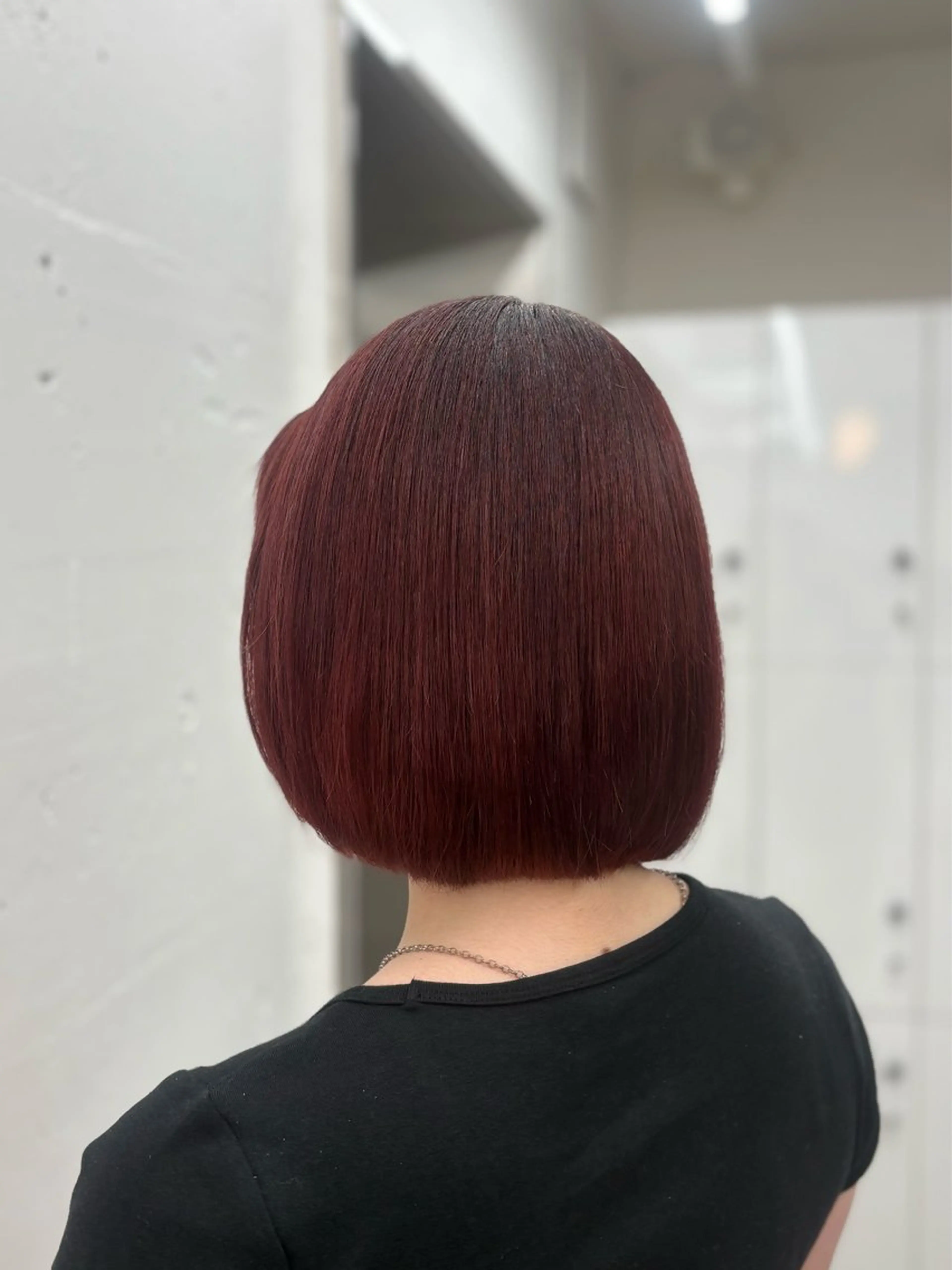 ショート カラー ブリーチ レッドカラー 🌟ゆりあ🌟 JILLSTUDIOのヘアスタイル