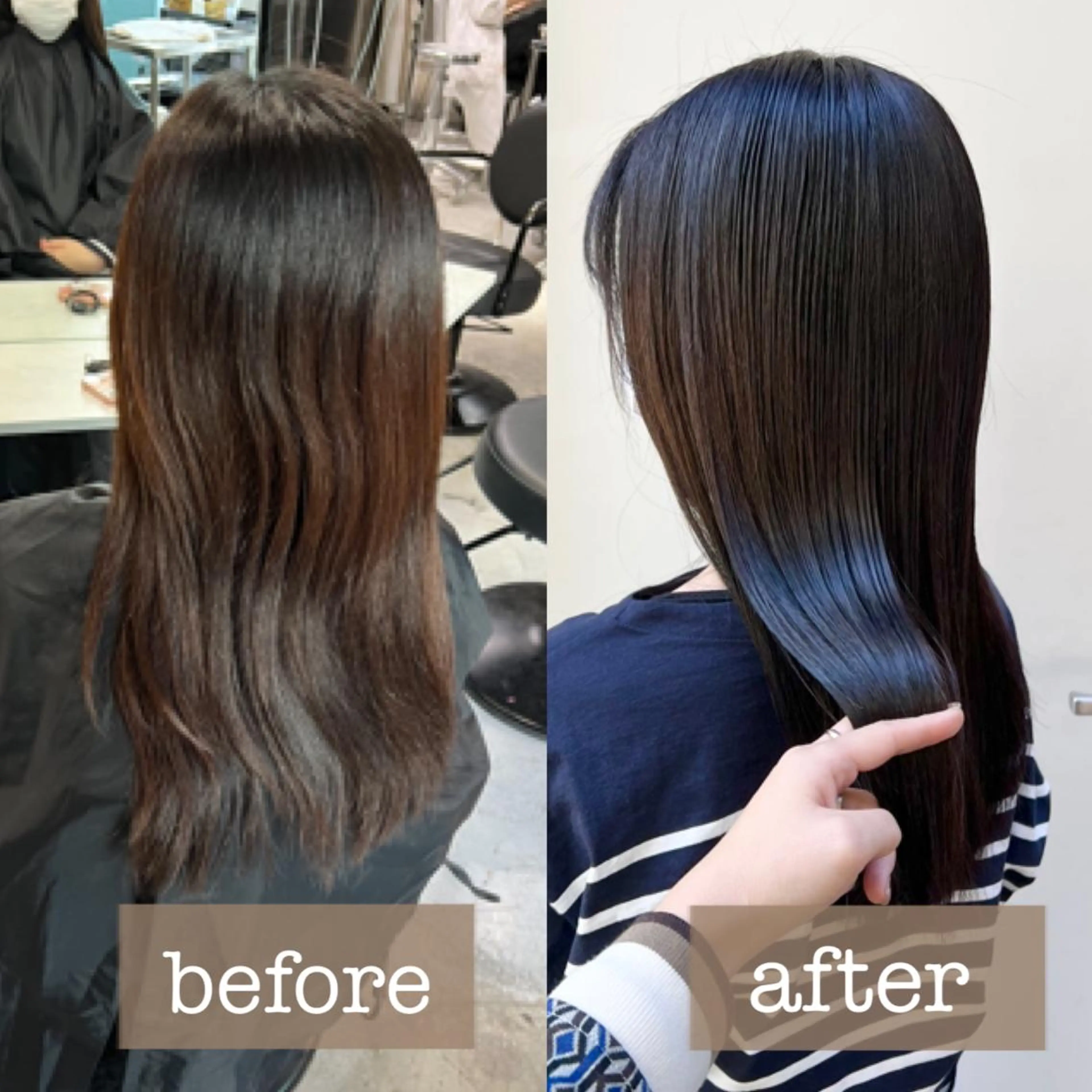 ロング 髪質改善 縮毛矯正 トリートメント 卒業式お呼ばれ🕊️ ヘアセット✴︎ミキのヘアスタイル