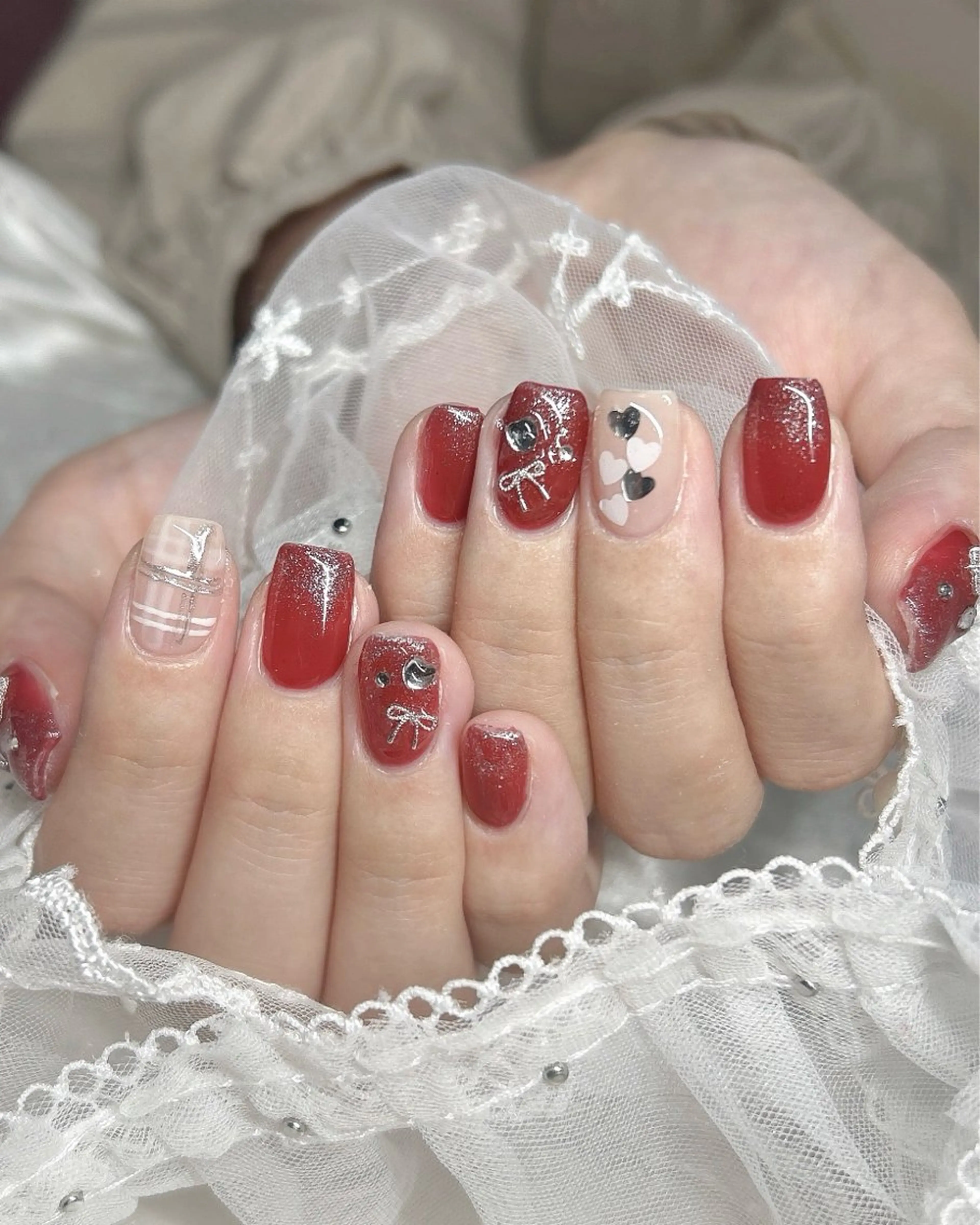 ネイル ハンドネイル Bestnail所属・Best Nail Yu🎀🫧のネイルデザイン
