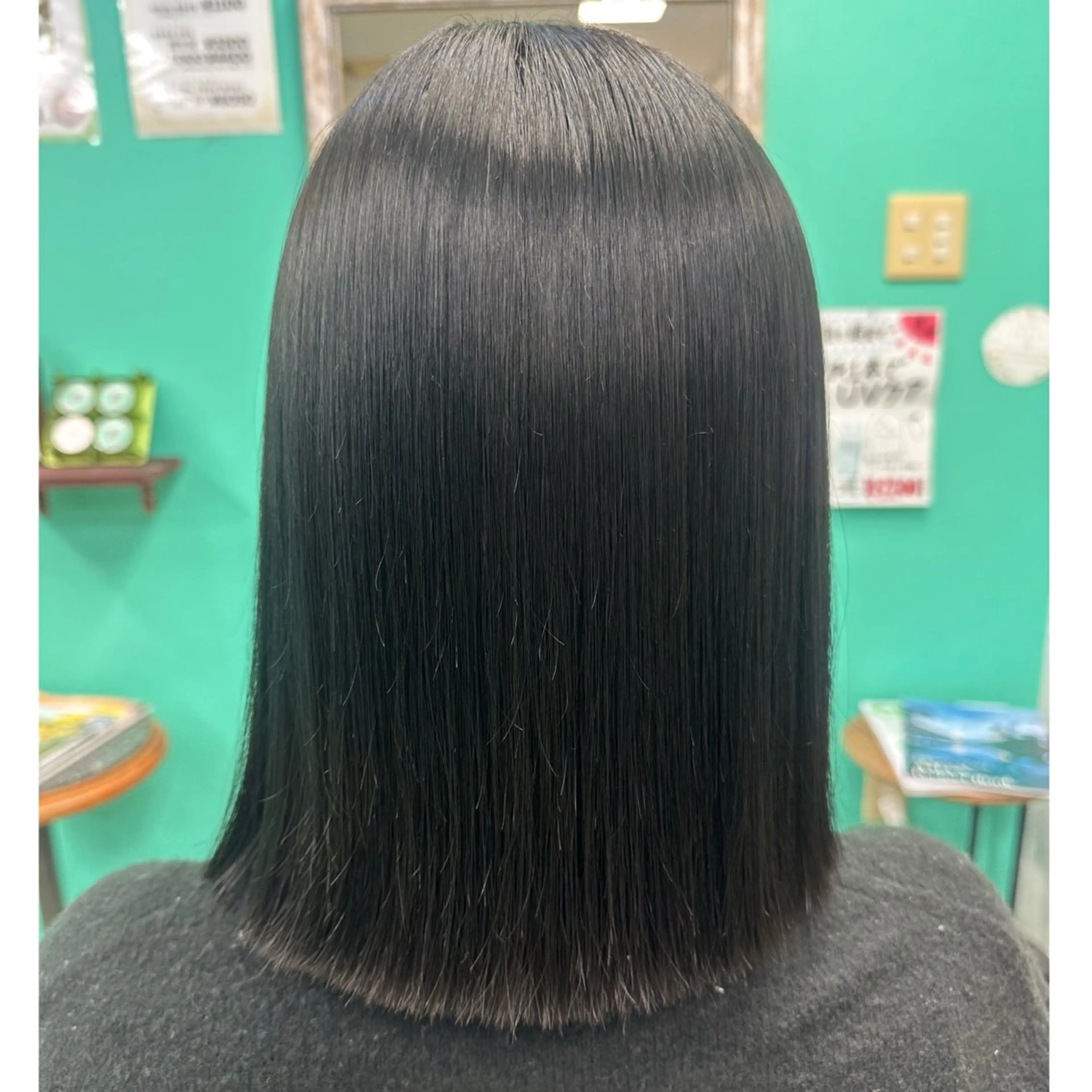 縮毛矯正 三原 友美のヘアスタイル