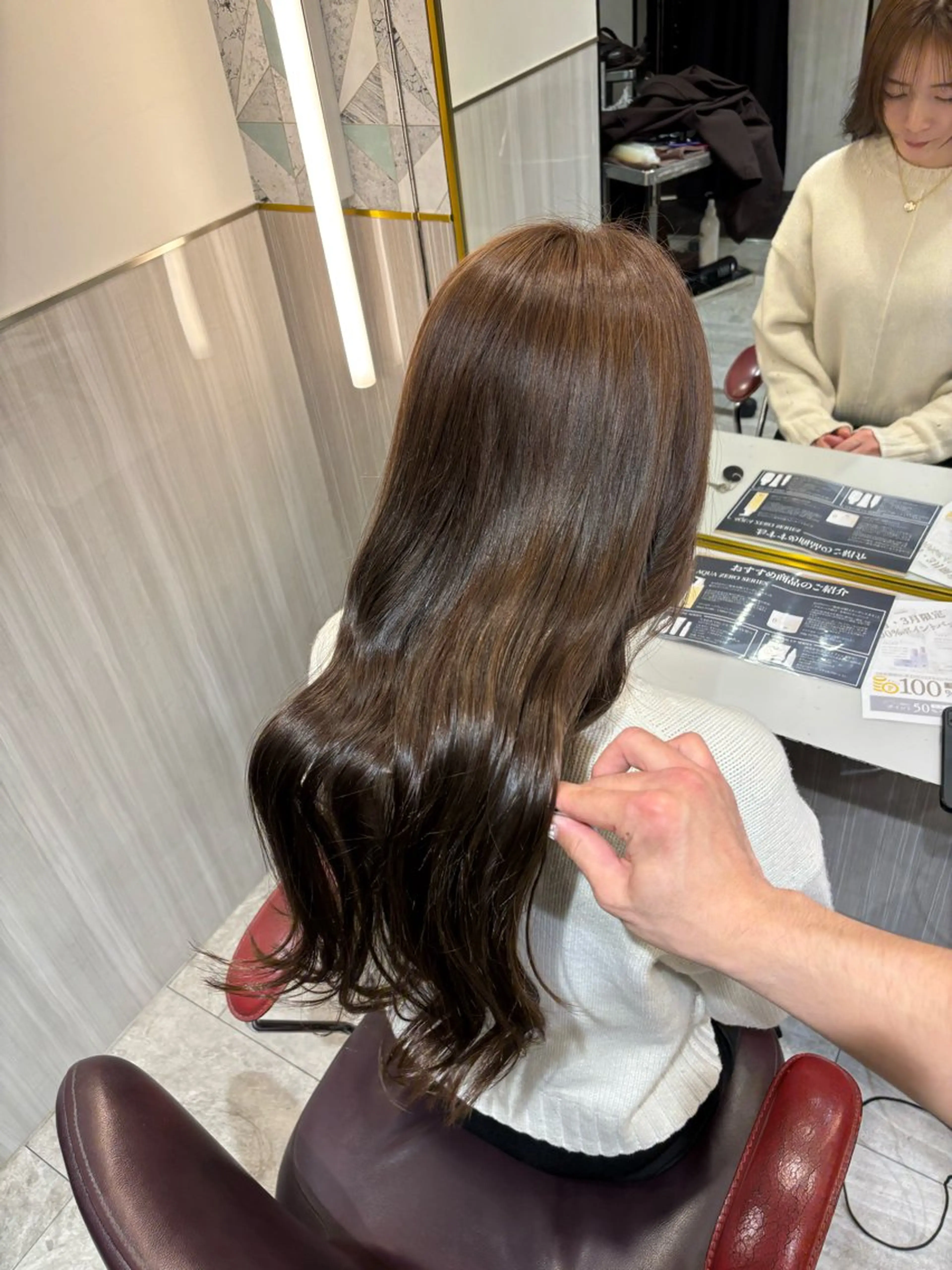 ロング カラー 『ハイトーン特化』✨ 音喜多優也のヘアスタイル