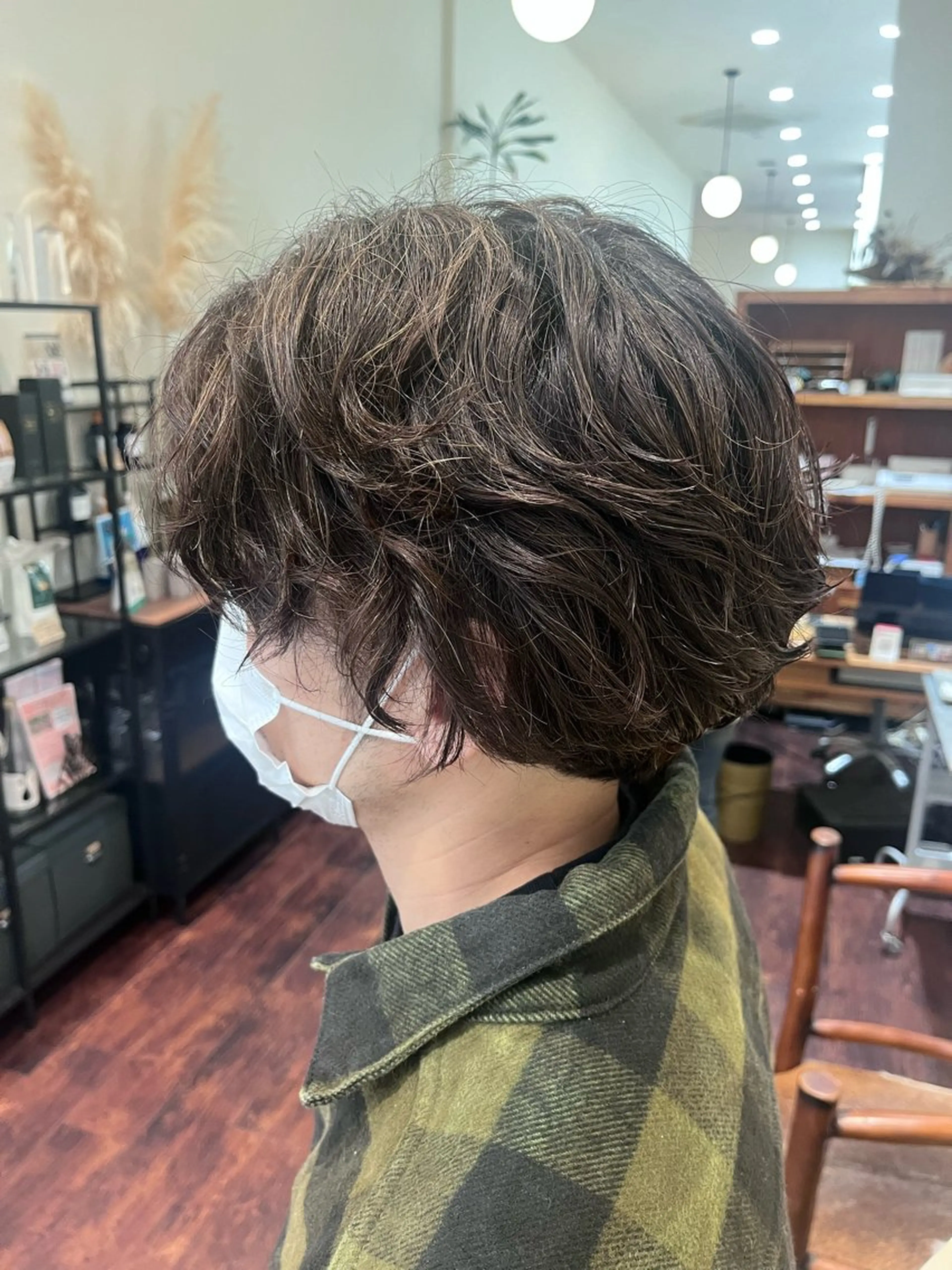 ショート パーマ かねこ けんせいのヘアスタイル