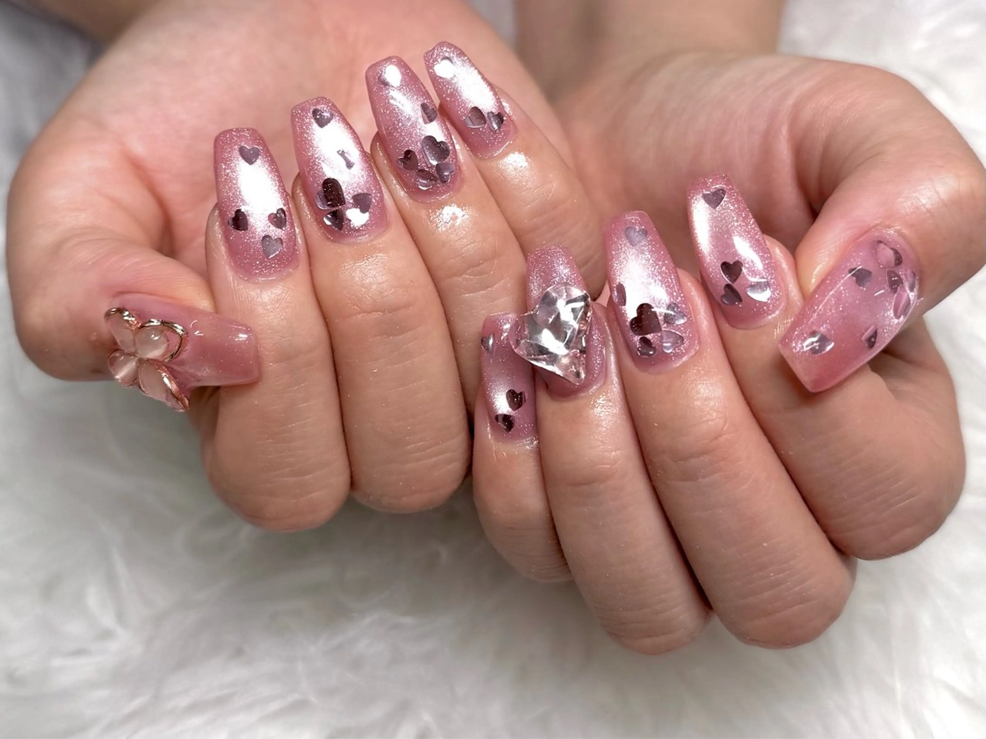 ネイル ハンドネイル 🫧Rio🫧ネイル /渋谷🫧ワンホンのネイルデザイン