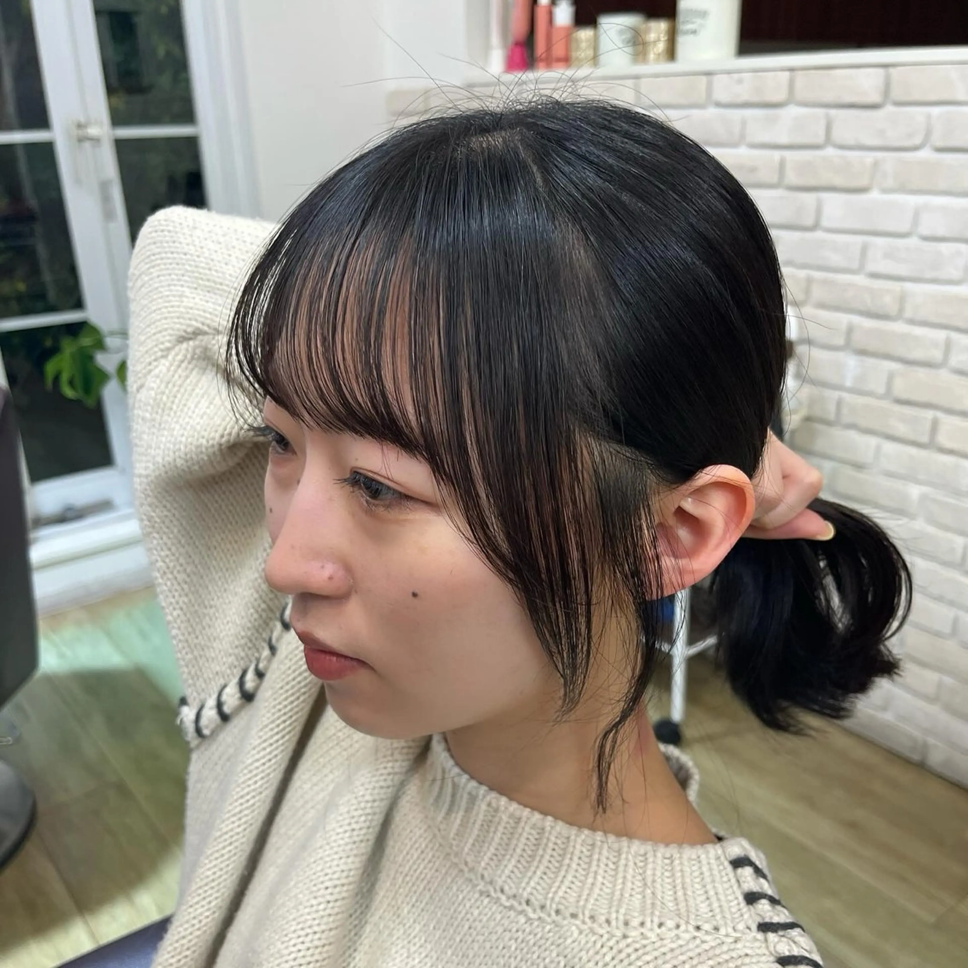 セミロング 高村 りなのヘアスタイル