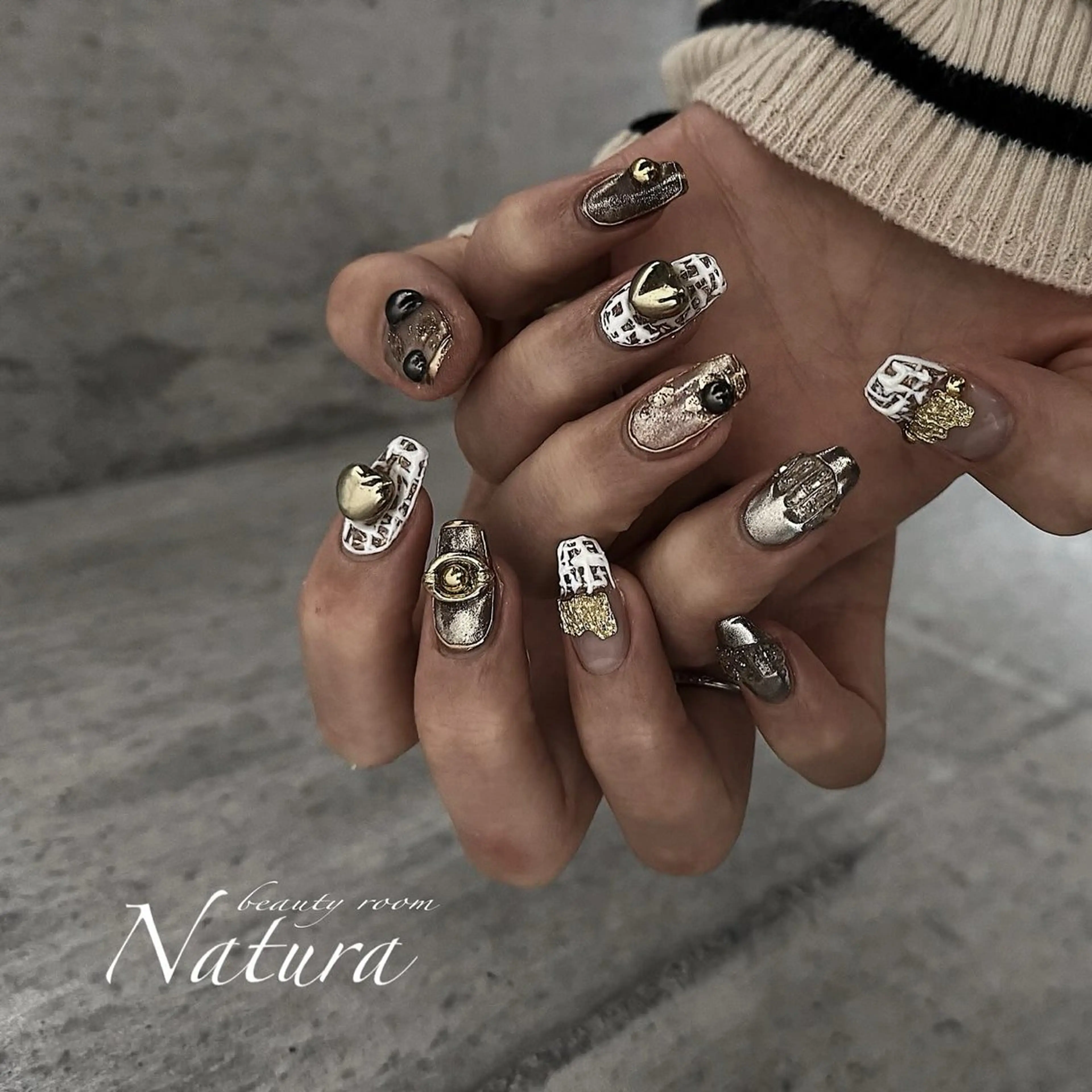 ネイル ハンドネイル beautyroom Naturaのネイルデザイン