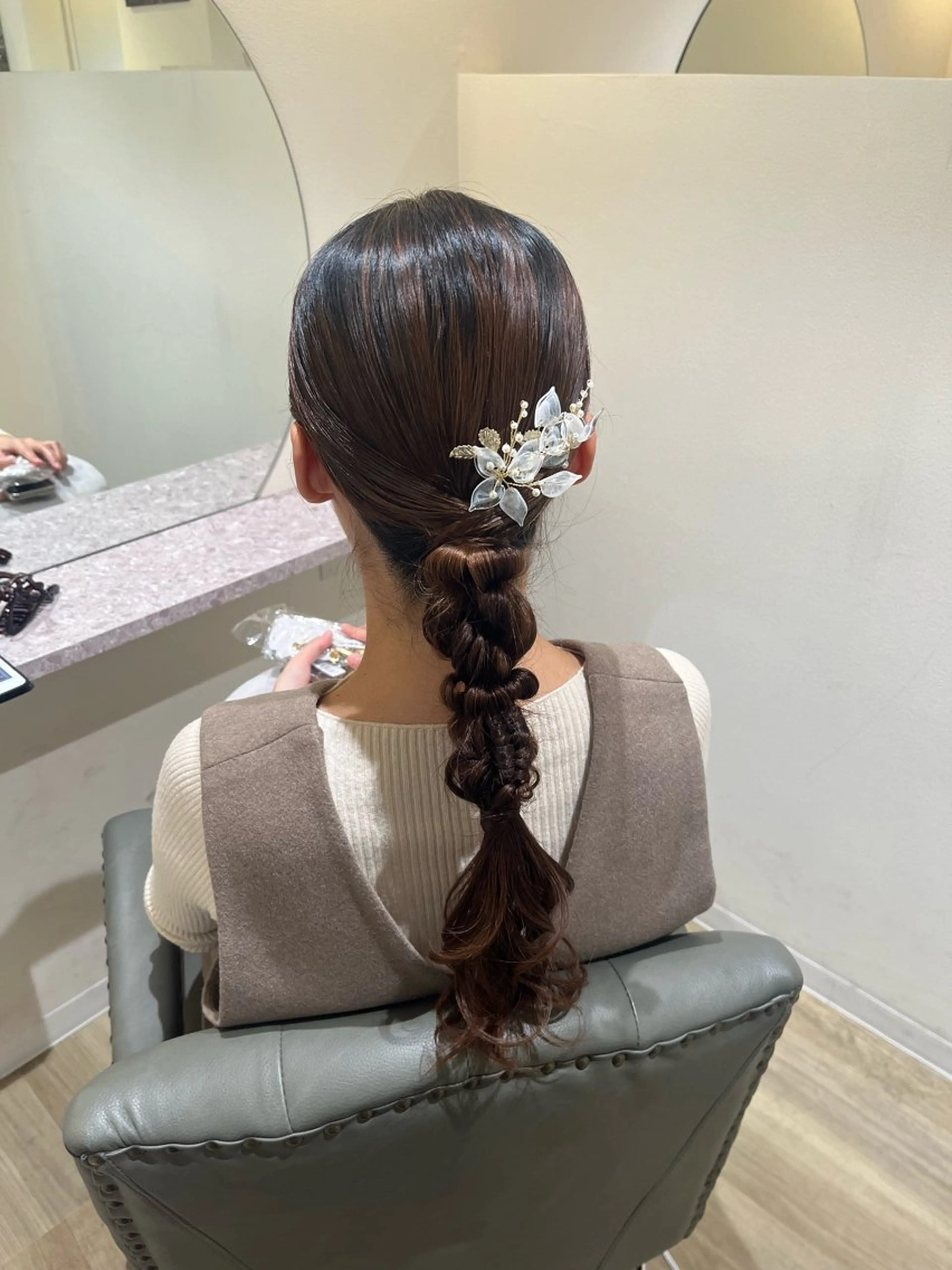 ロング ヘアセット good nine所属・YUUMI /堀江美容室のヘアスタイル