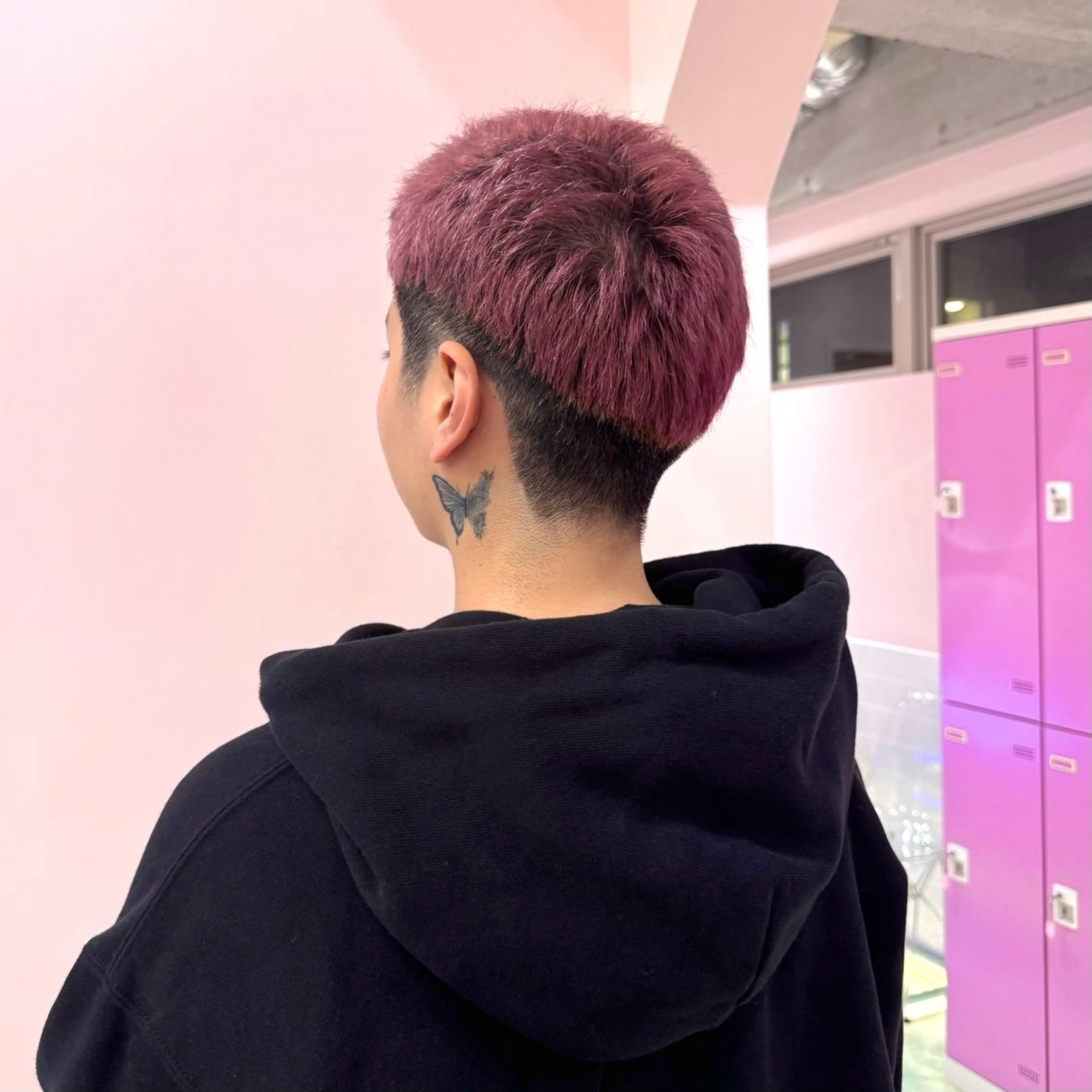 ショート カラー メンズ カット トリートメント ヘアセット 高発色/デザイン ☀️toku☀️のヘアスタイル