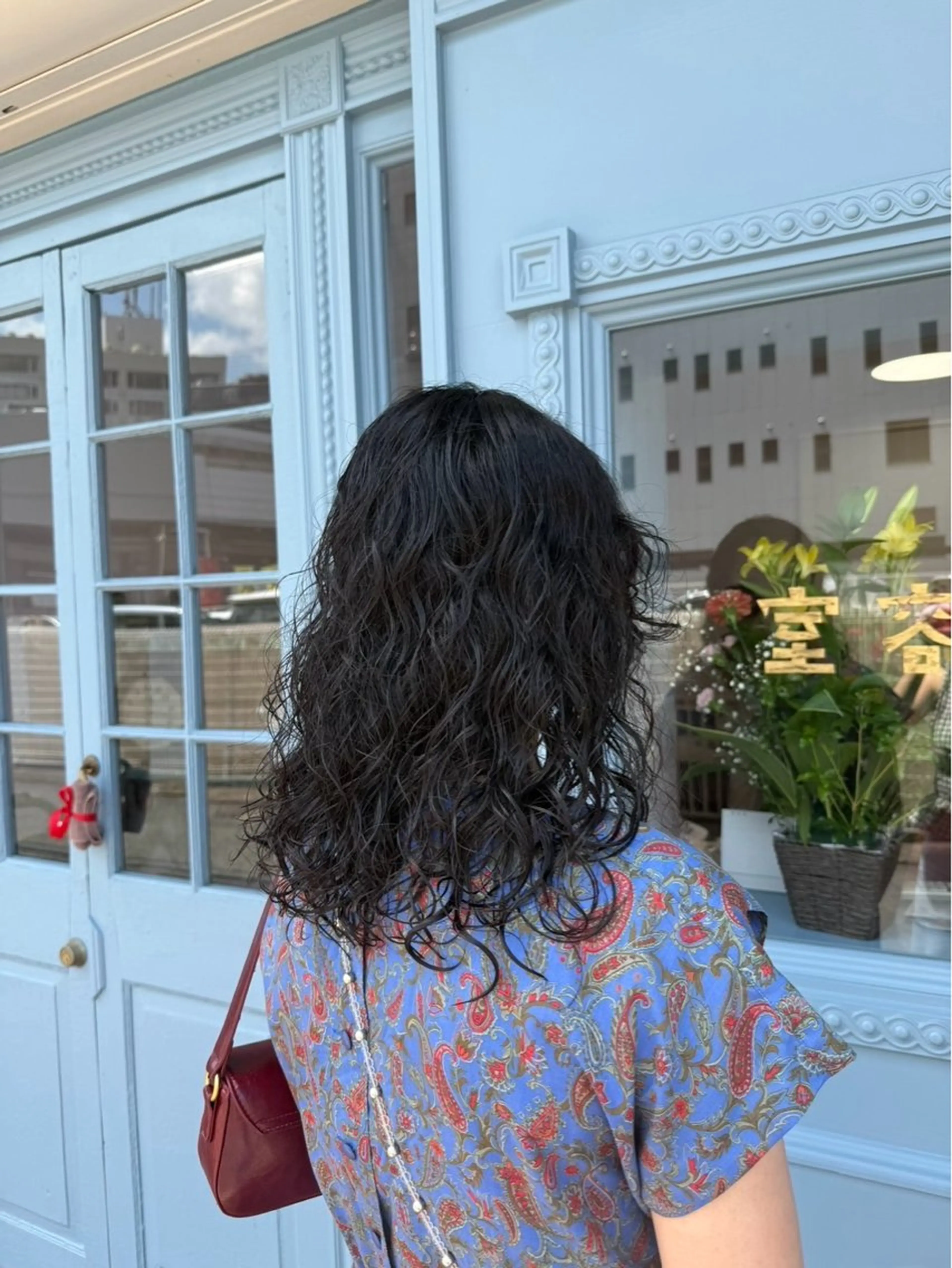 セミロング パーマ セミロングパーマ Yuko ．のヘアスタイル