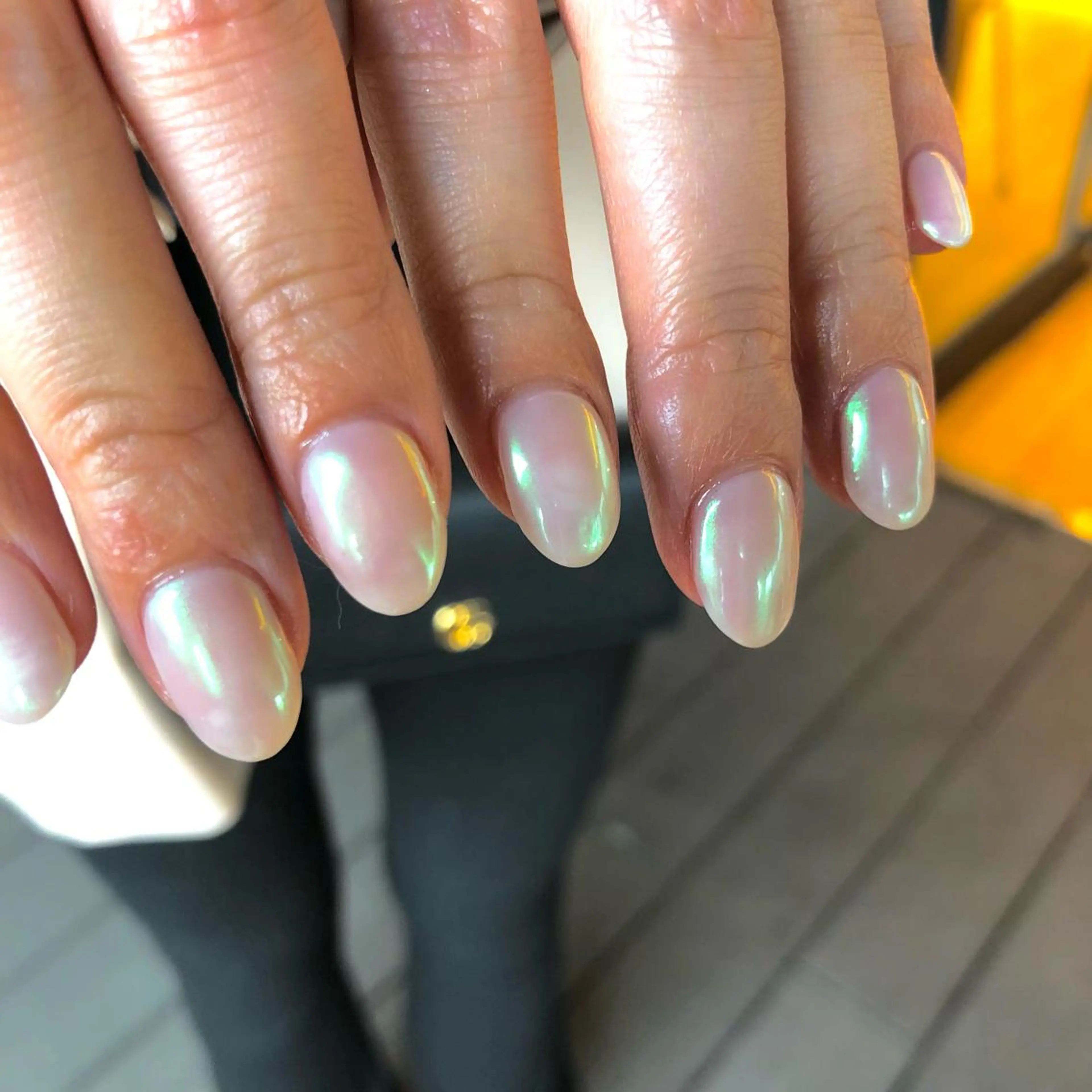 ネイル オーロラネイル マグネットネイル ミラーネイル シンプルネイル ハンドネイル yurina/ パラジェル認定サロンのネイルデザイン