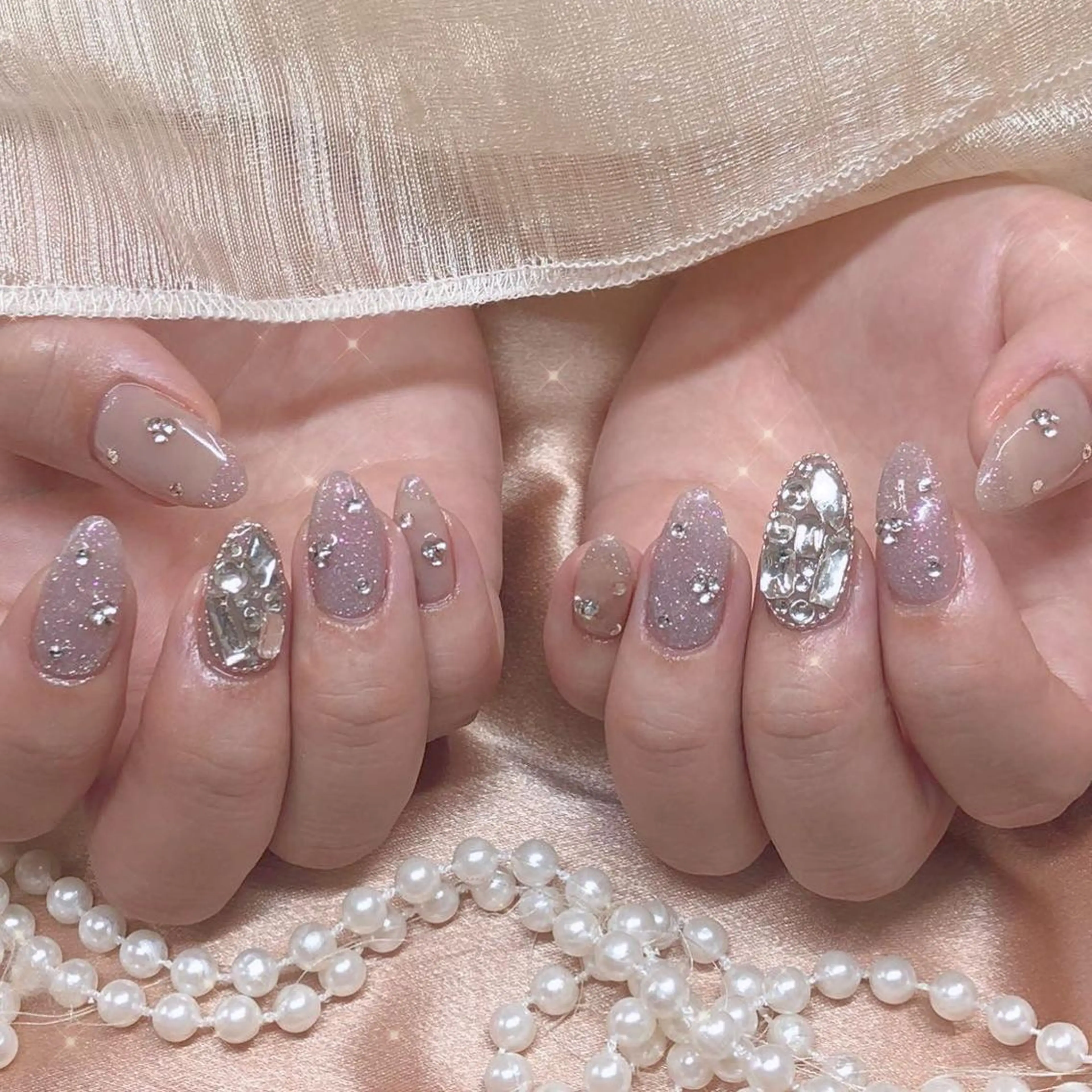 ネイル ハンドネイル 福 莉那のネイルデザイン