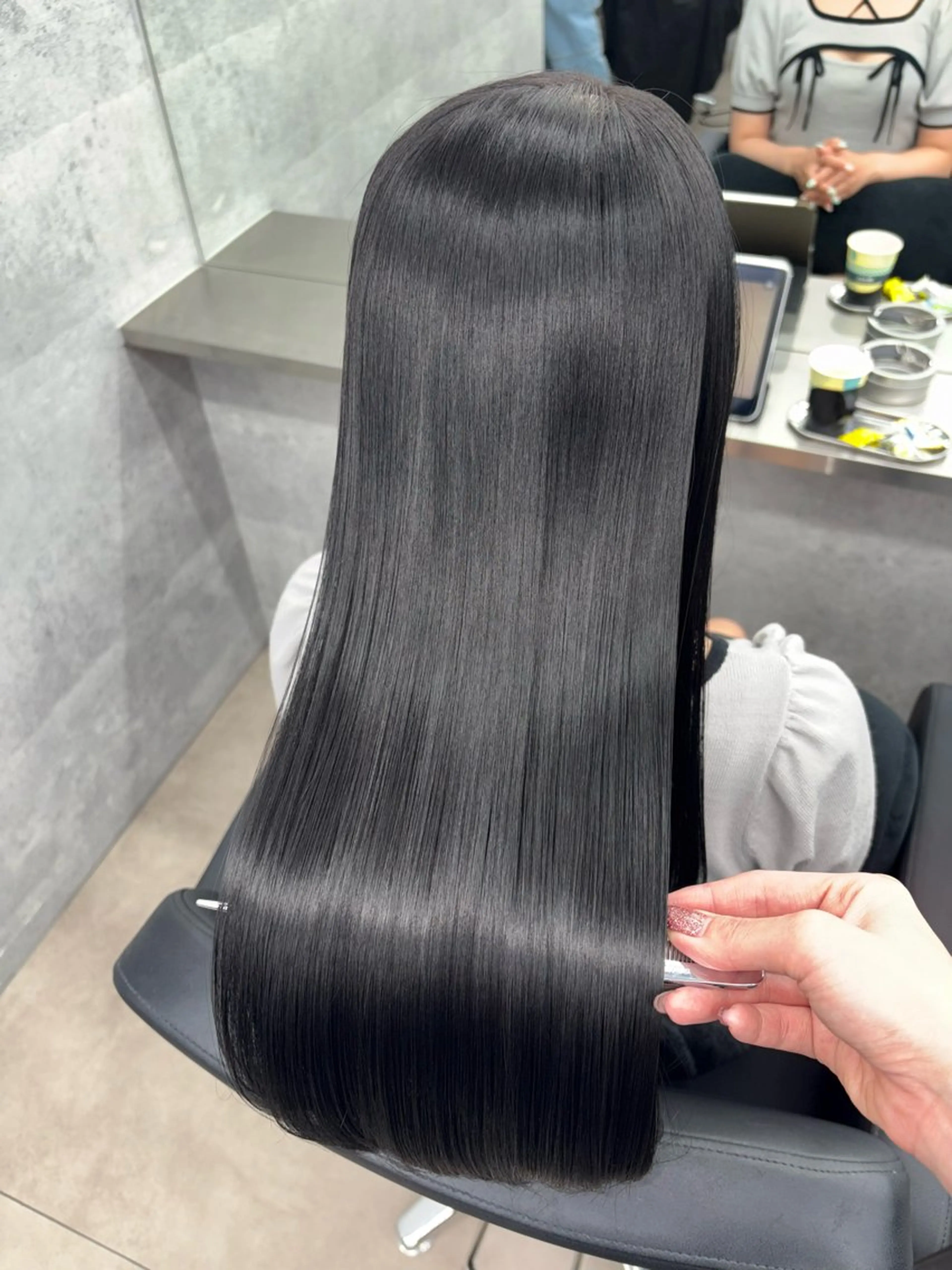 ロング カラー 髪質改善/ﾚｲﾔｰ ｶｯﾄ/店長/原島のヘアスタイル