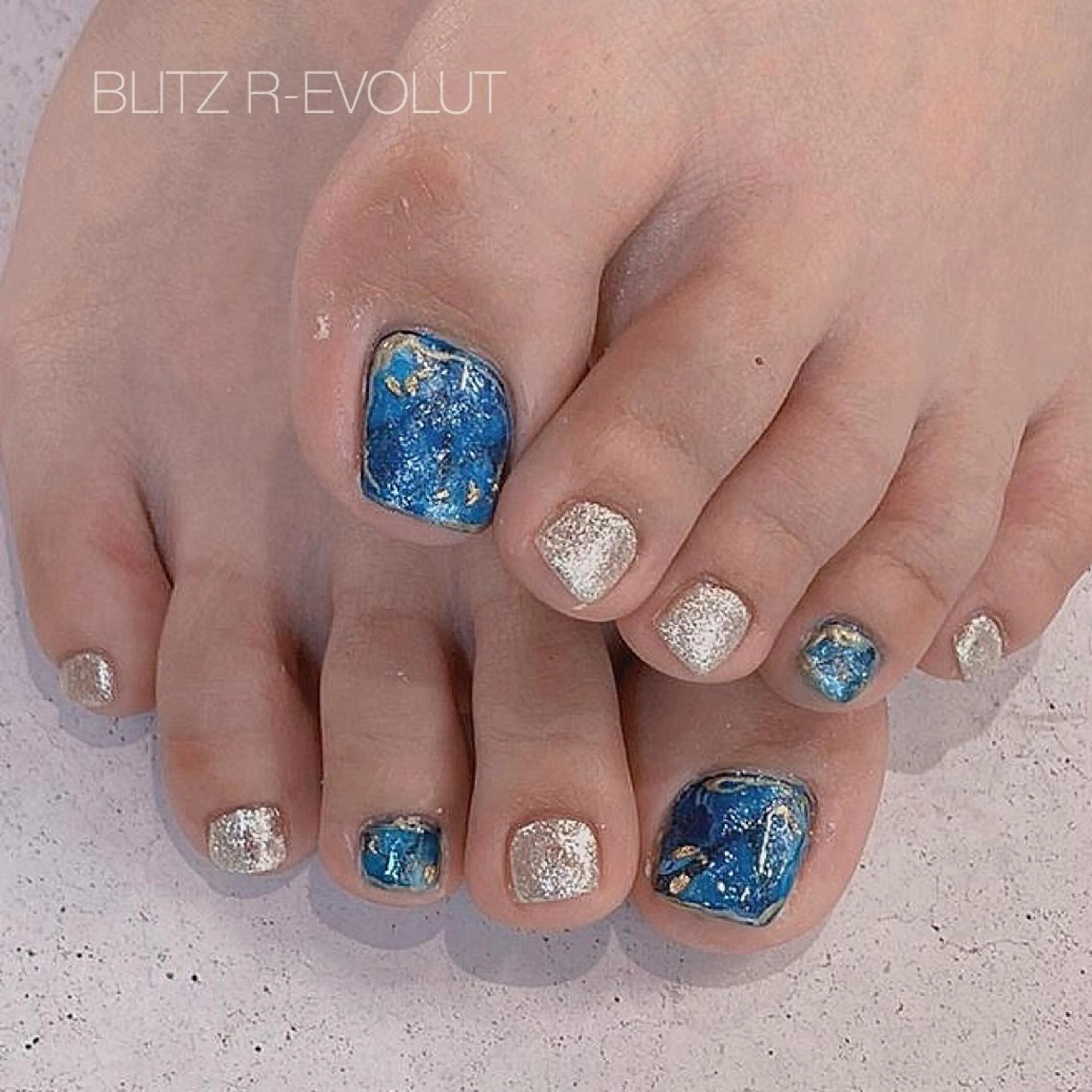 ネイル アートネイル ☁️BLITZ 🎀笠原雪音🎀のネイルデザイン