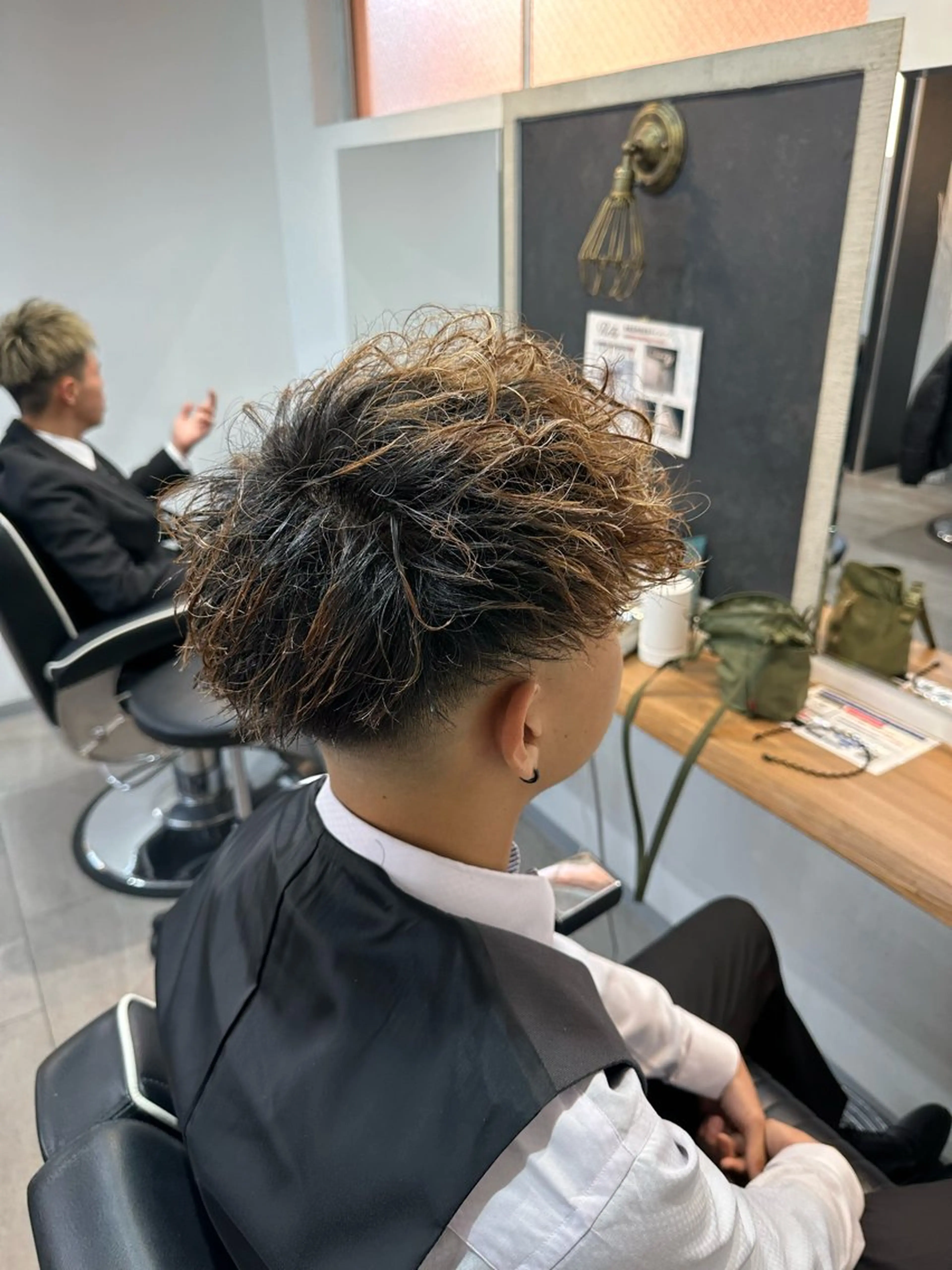 カラー パーマ メンズ 🇺🇸大宮パーマ 波巻き/ツイスパのヘアスタイル