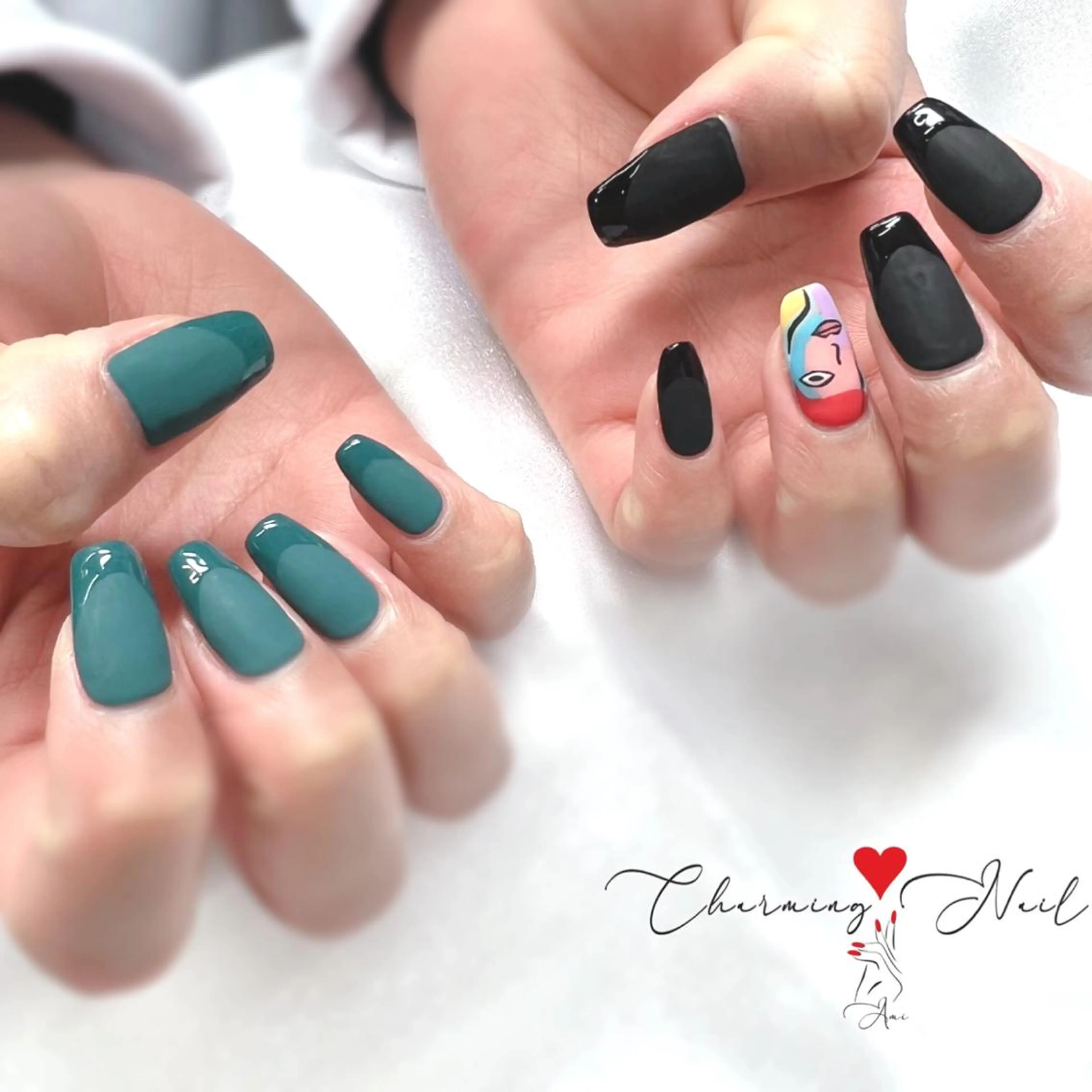 ネイル アートネイル 長さ出し フレンチネイル マットネイル 持ち込み Charming❤️Nail所属・Nailist Amiのその他イメージ