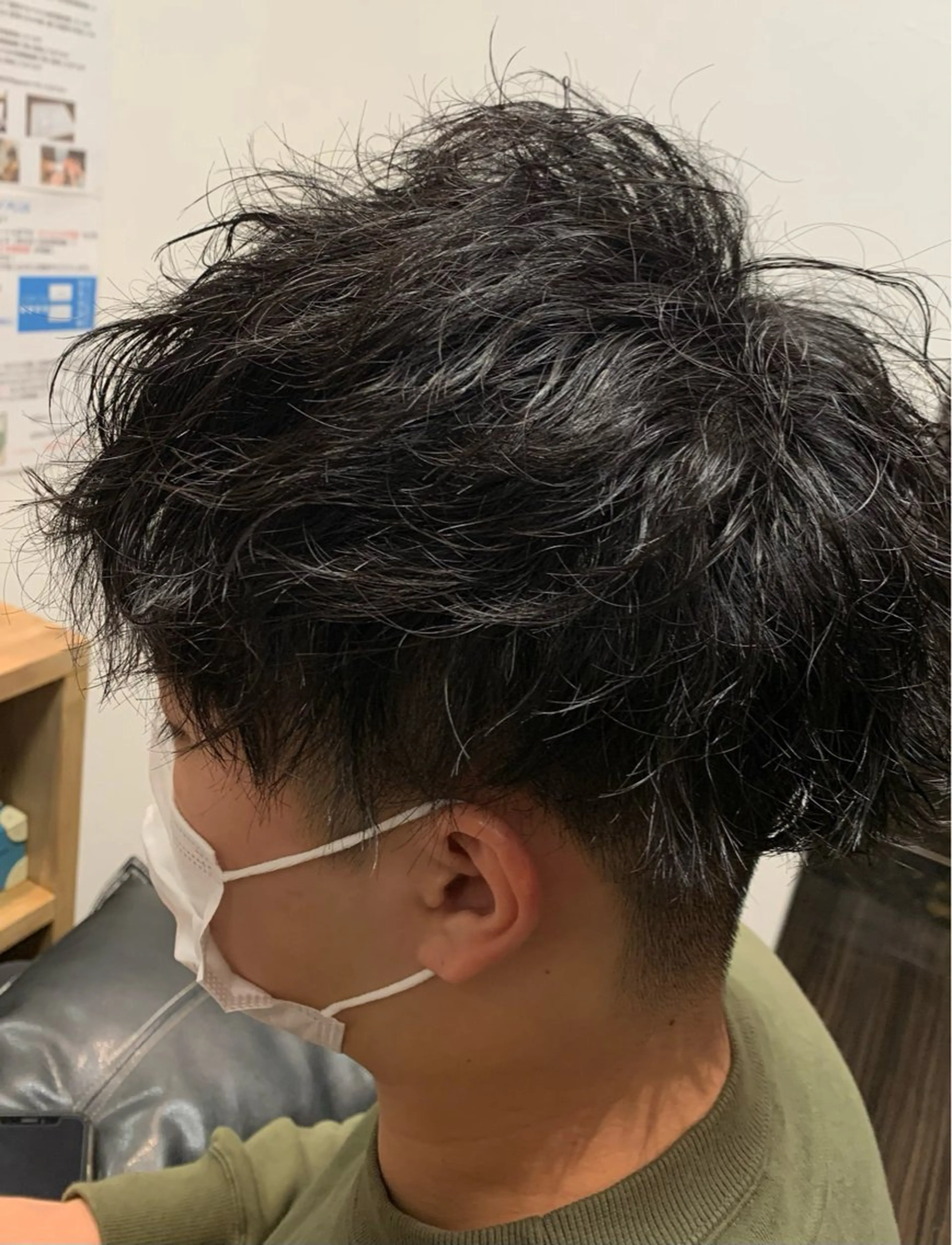 メンズ キタダ ハルカのヘアスタイル
