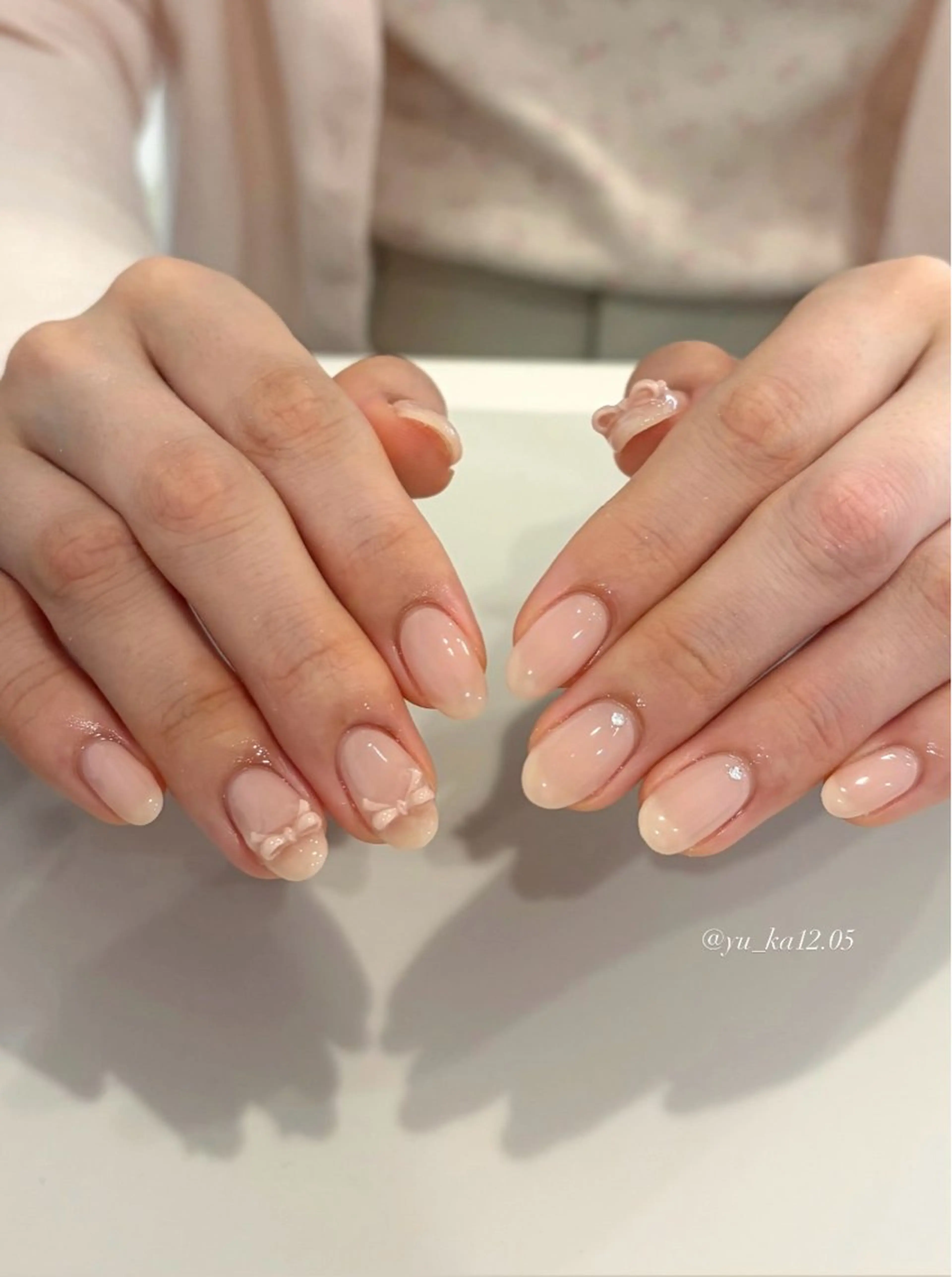 ネイル ハンドネイル 岡崎 佑香のネイルデザイン