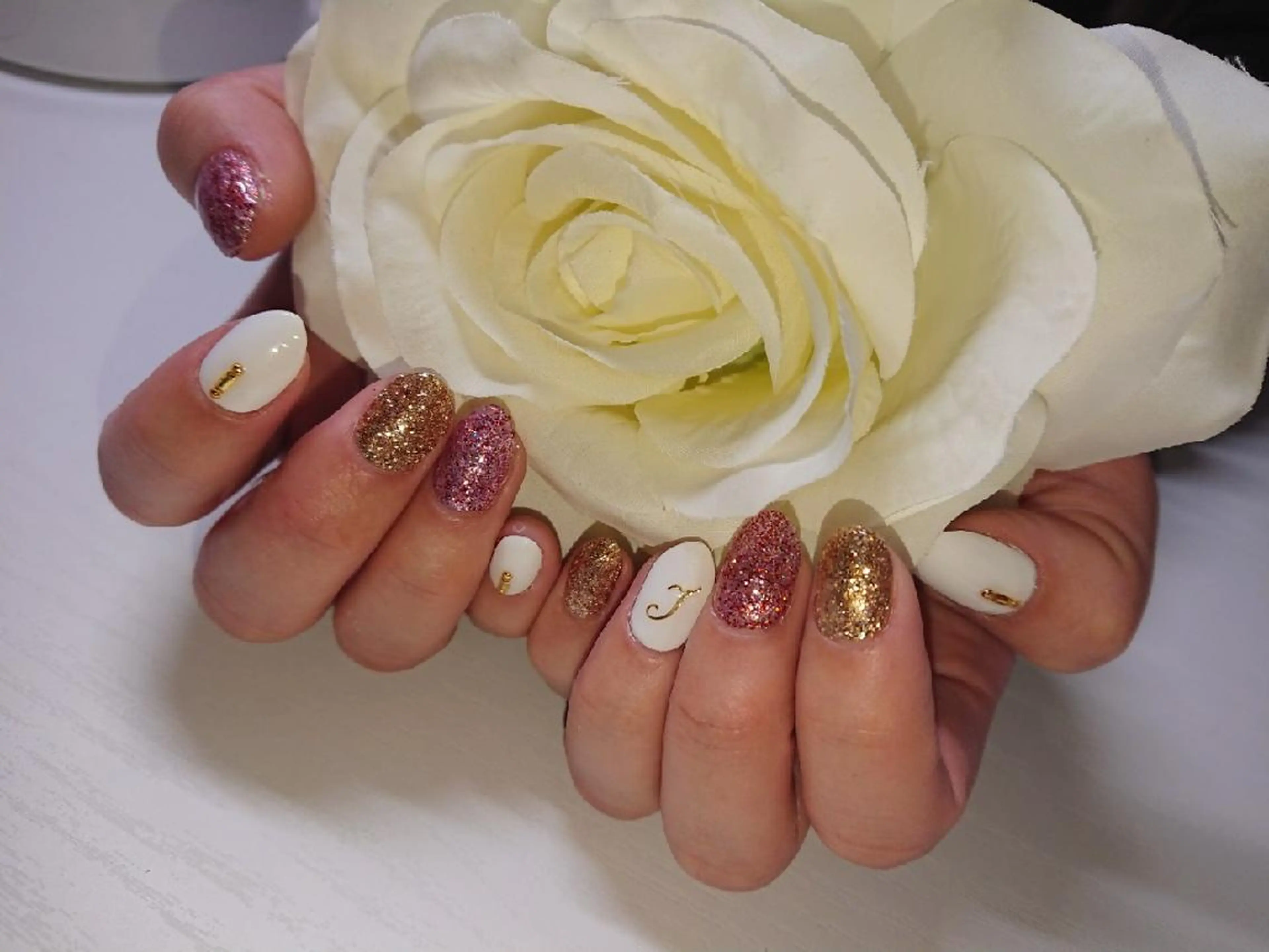 セミロング ネイル nail salon Blancのネイルデザイン