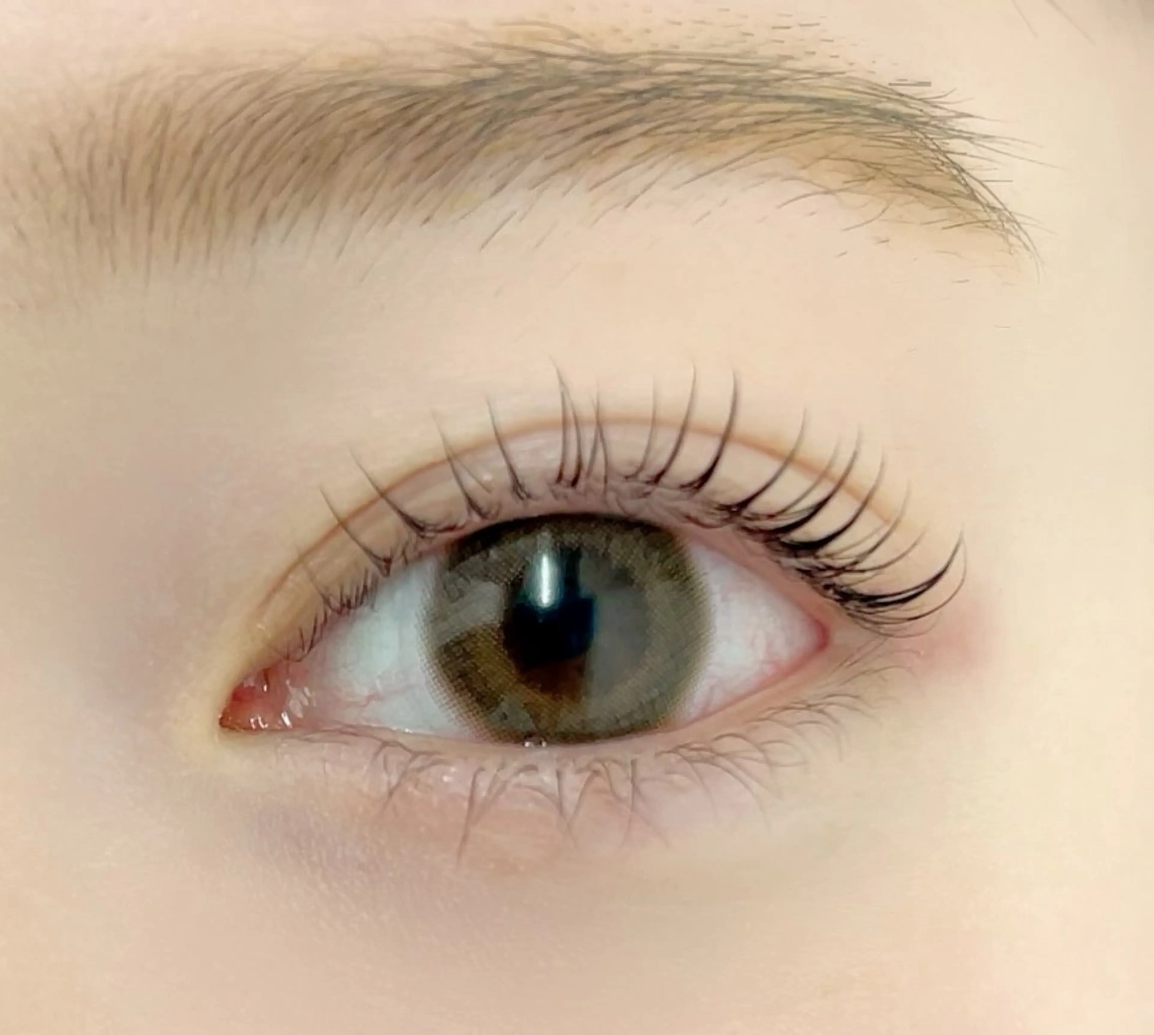 マツエク・マツパ Cカール 一重×まつ毛パーマ rukuku🌼Ui まつパ/眉毛Waxのマツエク・マツパデザイン