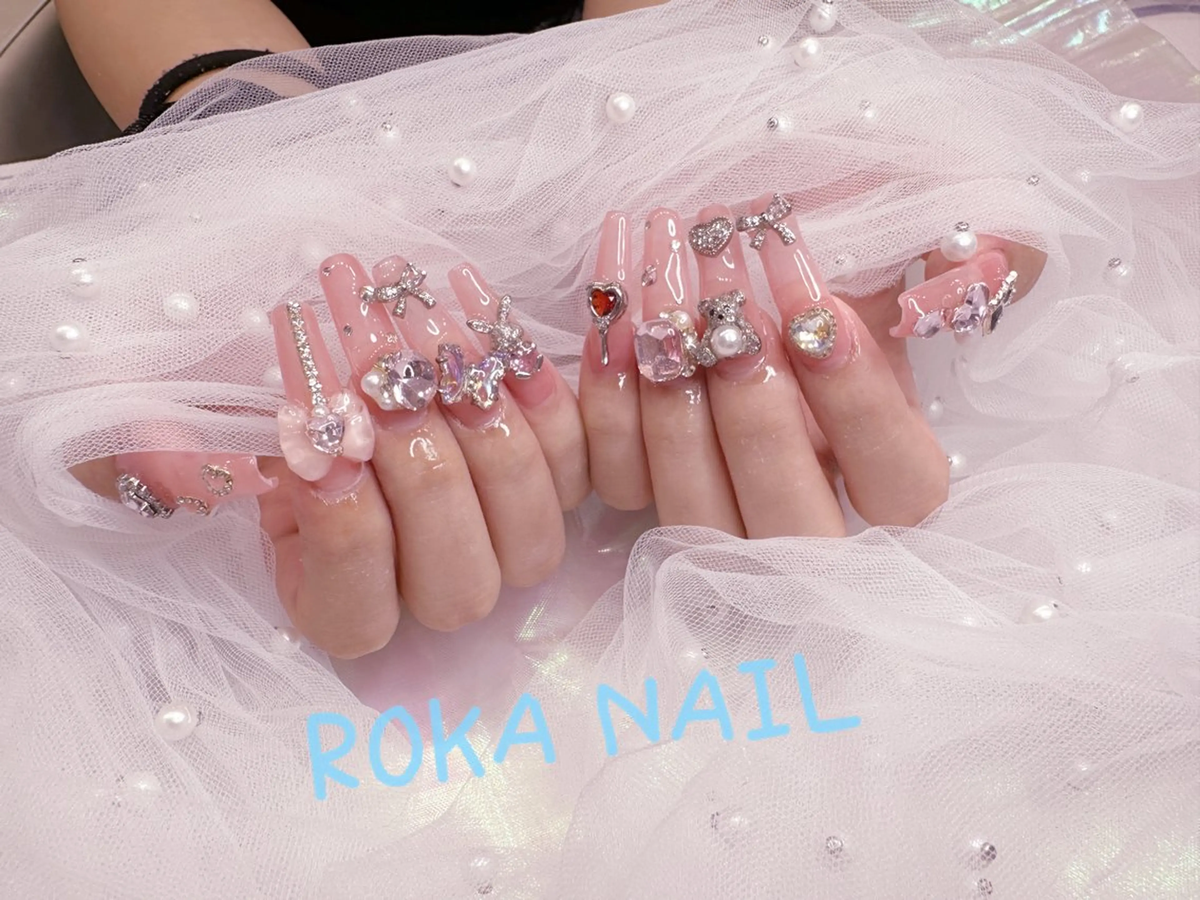 ネイル ハンドネイル 長さだし専門店 ROKANAILのネイルデザイン