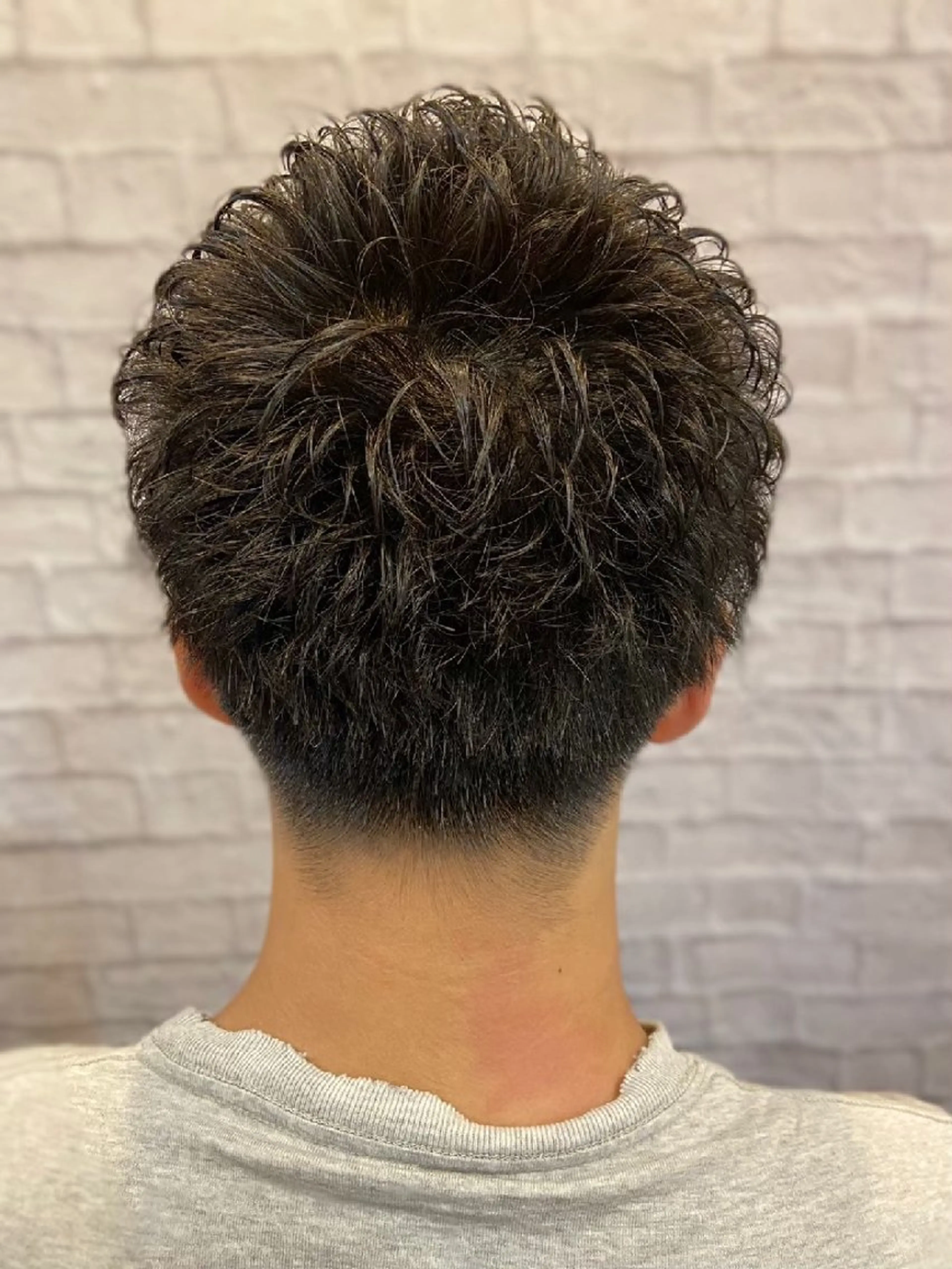 ショート パーマ カット パーマ 💈メンズカット 💈鈴木将希のヘアスタイル