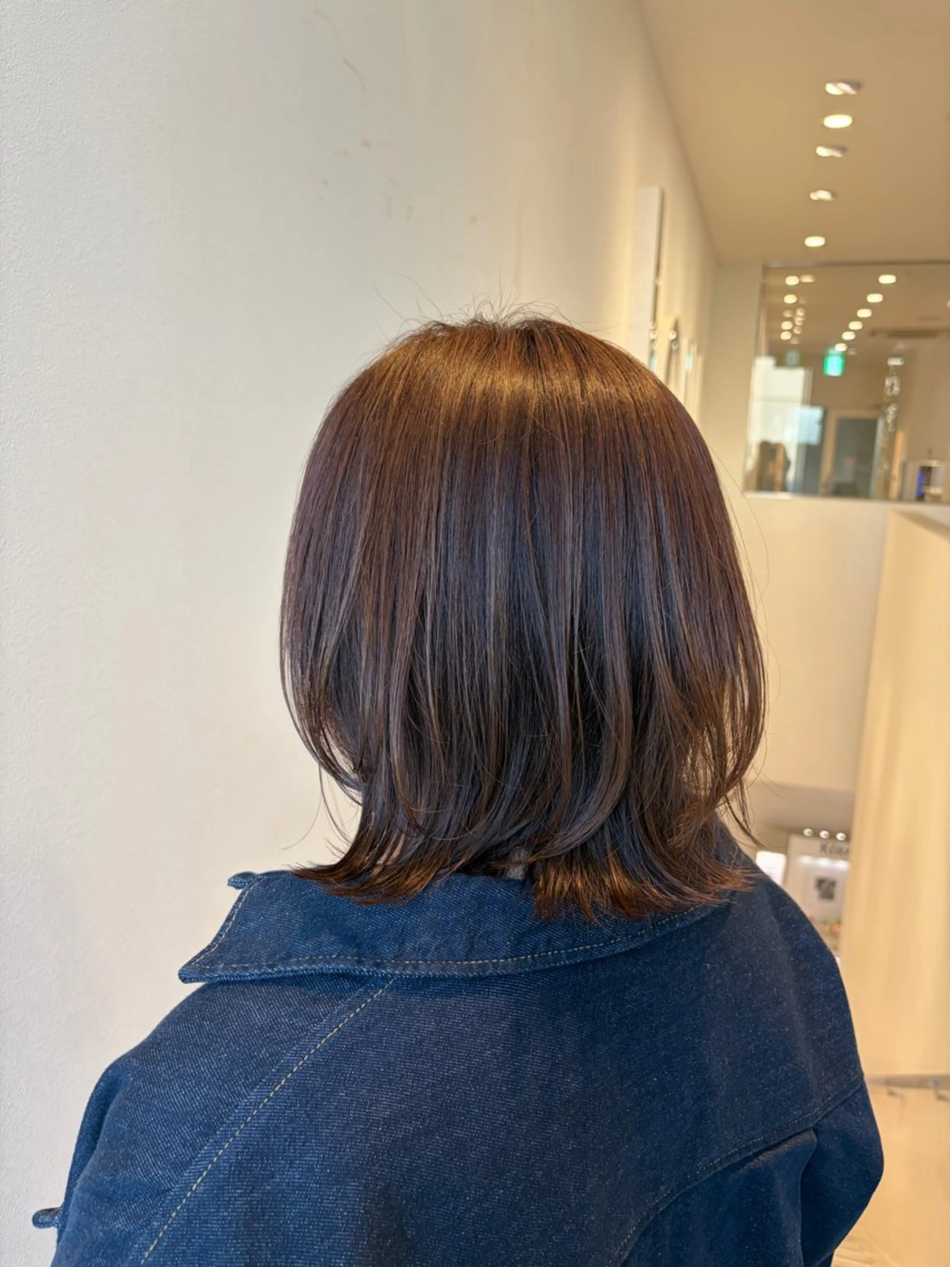ミディアム 中江 唱のヘアスタイル