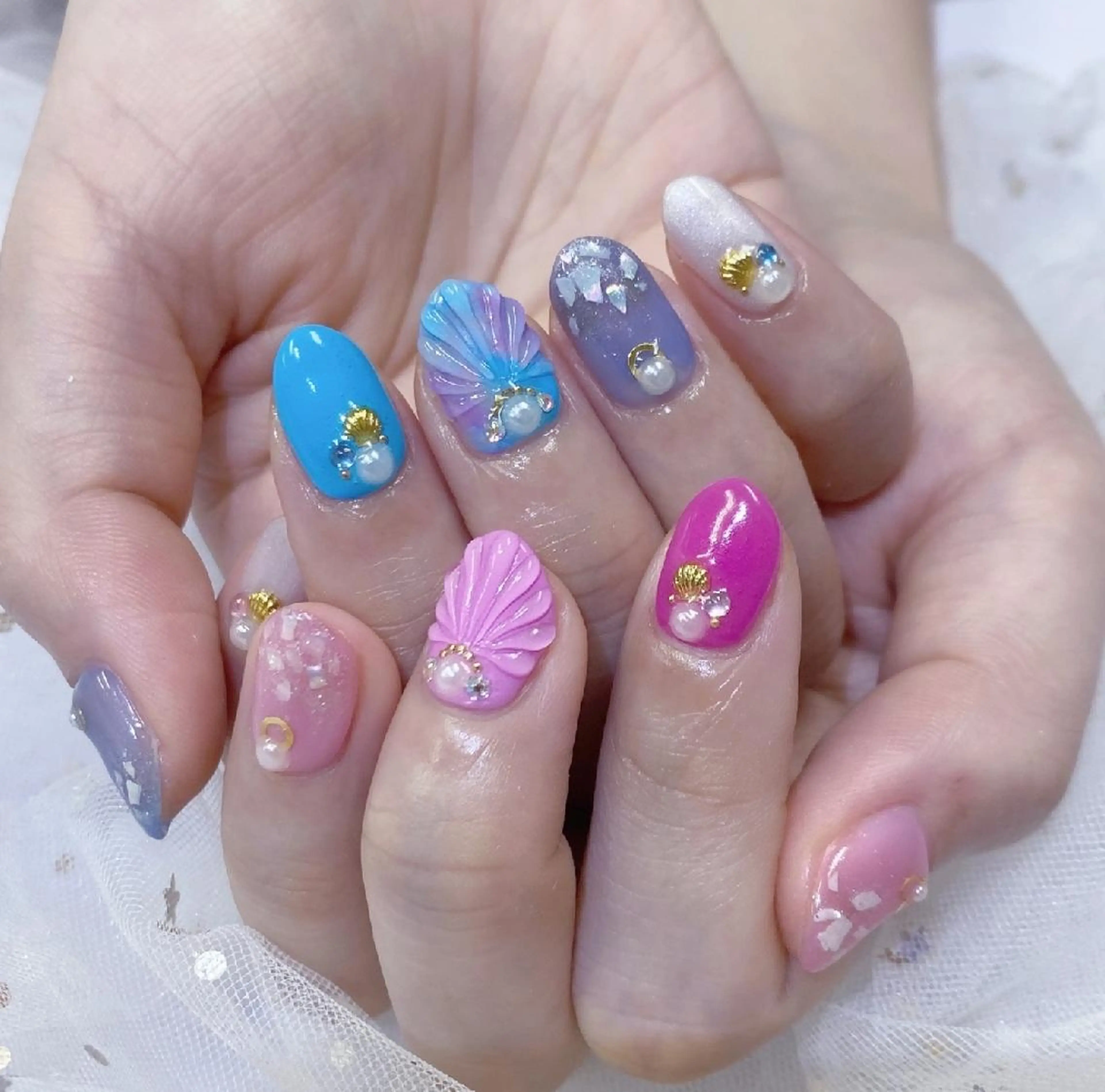 ネイル princess スカルプ専門店のネイルデザイン