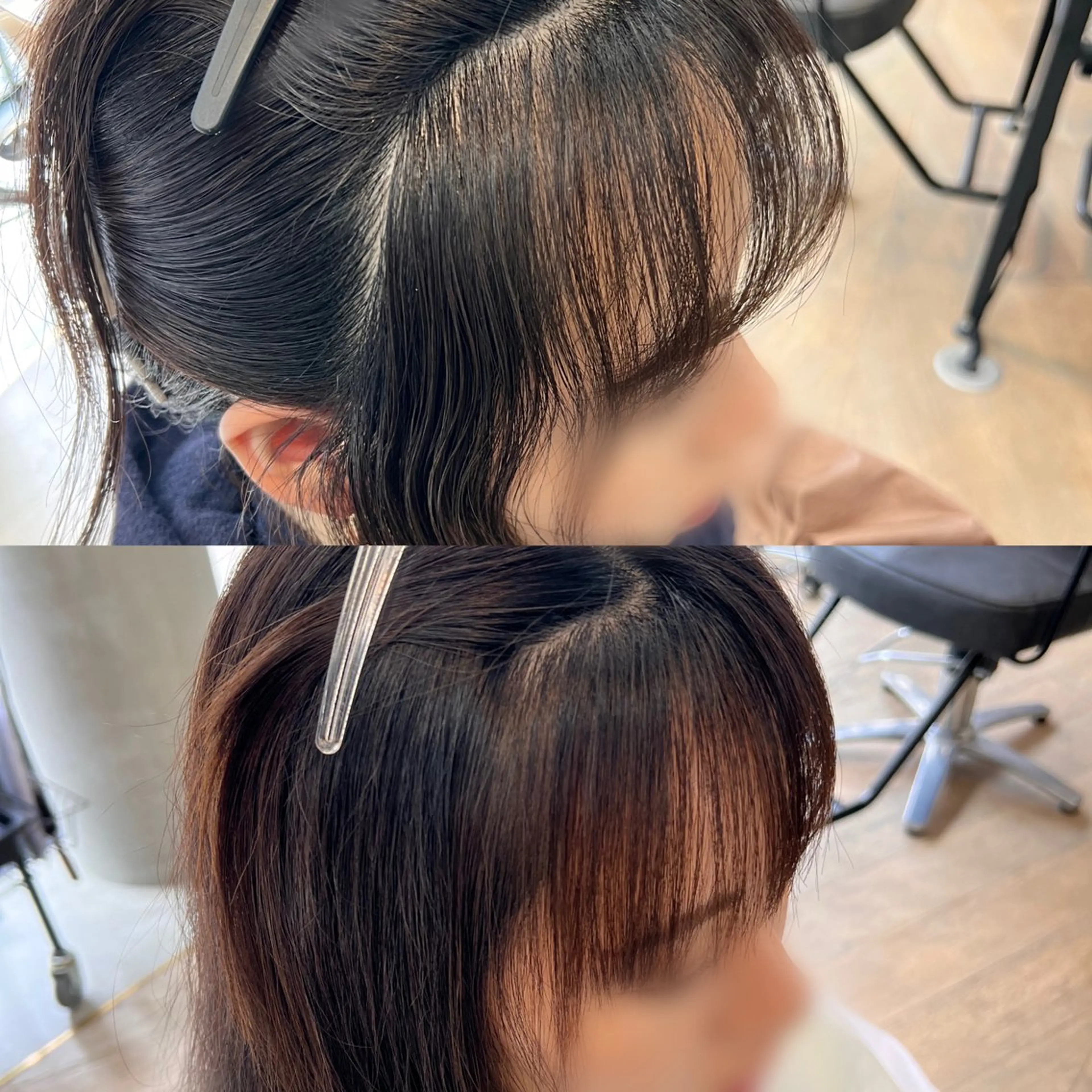 オオバヤシ マホのヘアスタイル