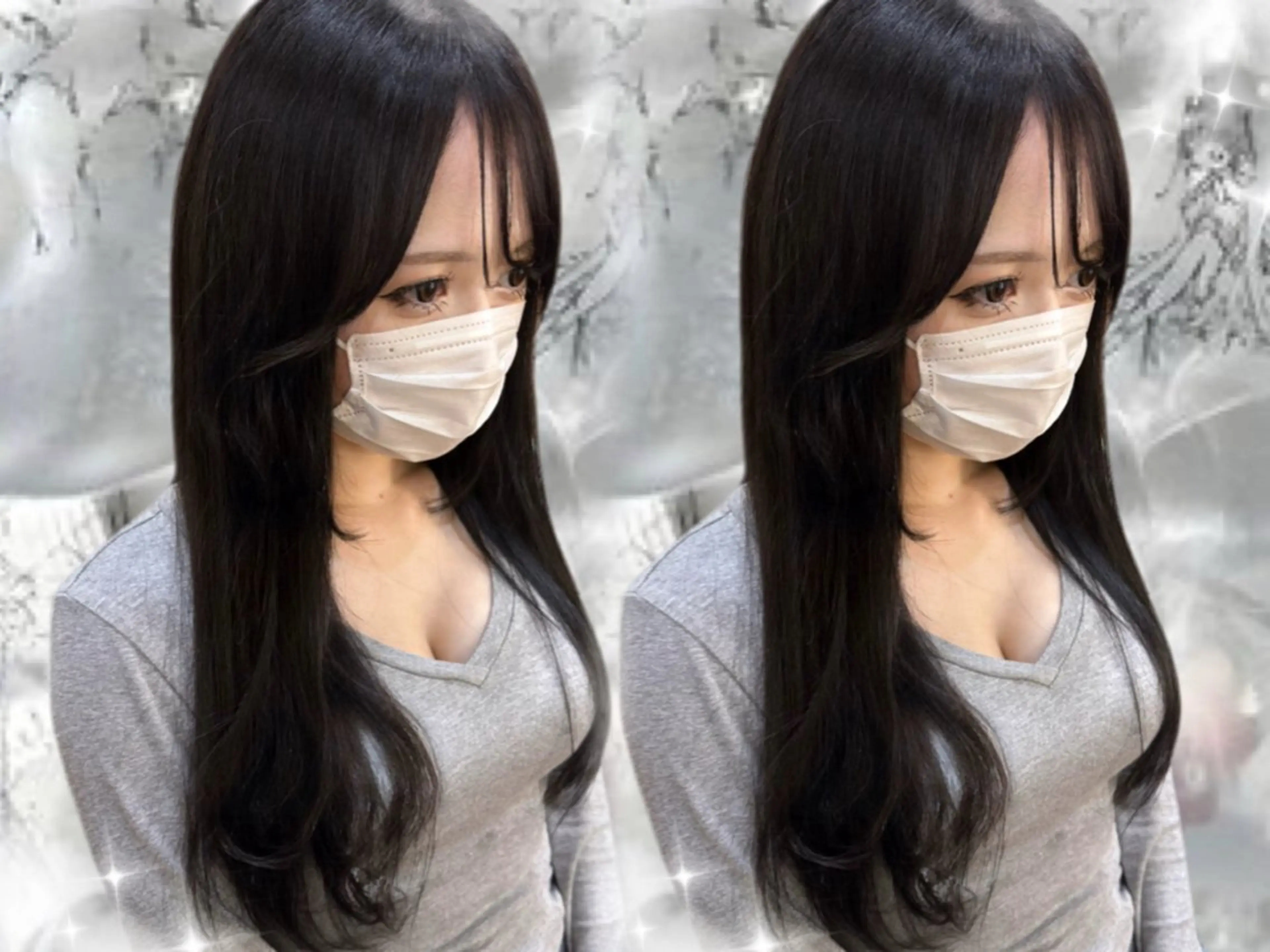 ロング 佐藤 茉凜のヘアスタイル