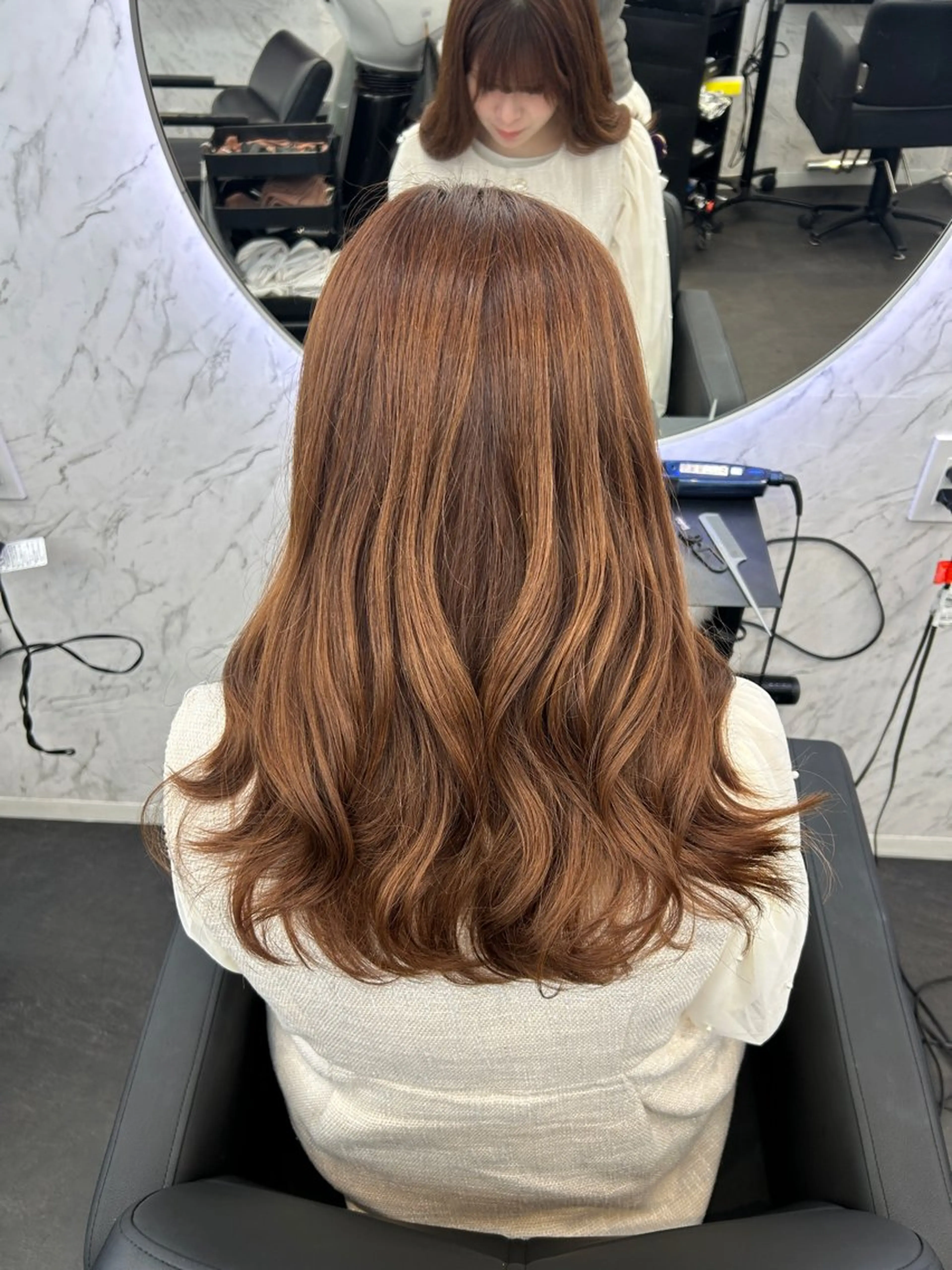 ロング 髪質改善 トリートメント カット¥1100 ✂️MIUのヘアスタイル